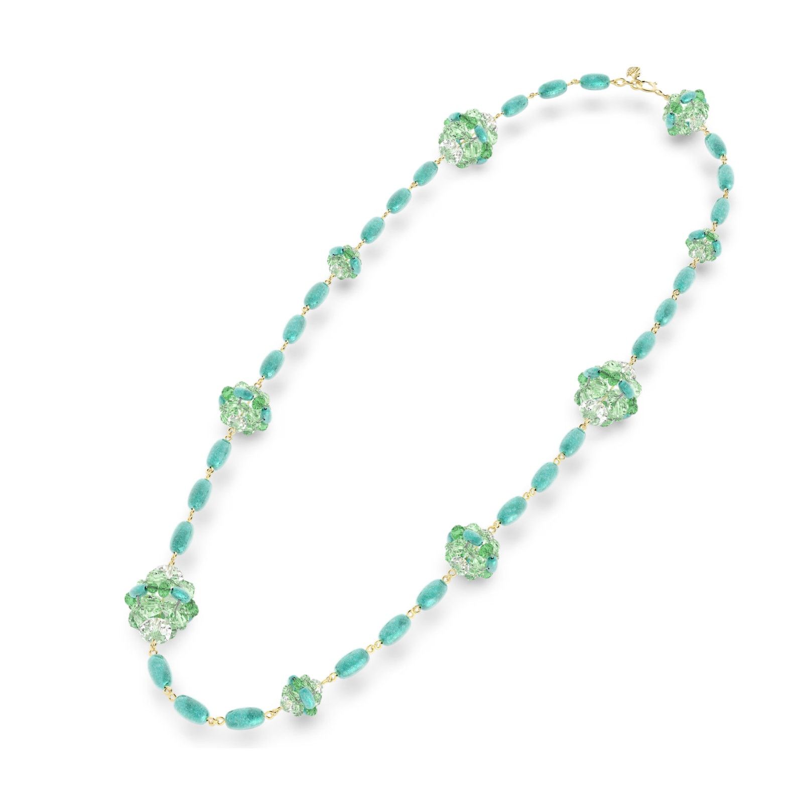 Swarovski Swarovski Somnia necklace Long, Green, Gold-tone plated M Size ONE SIZE - 8 Thumbnail
