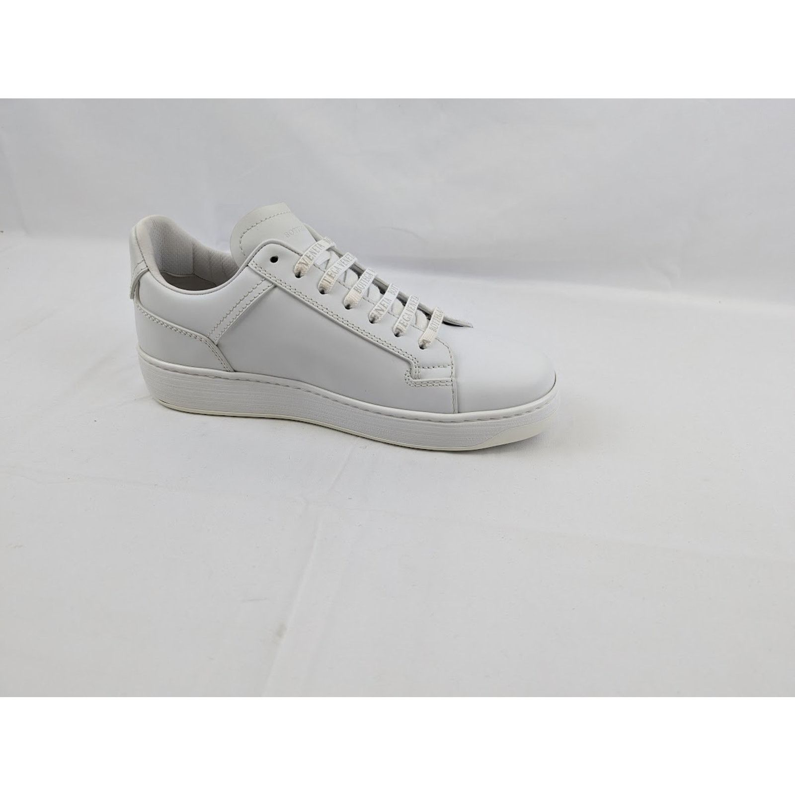 Bottega Veneta o1rshd1 Bolt Calf Sneaker Pelle S.GOMM in Optic White Size US 7.5 / EU 40-41 - 7 Thumbnail
