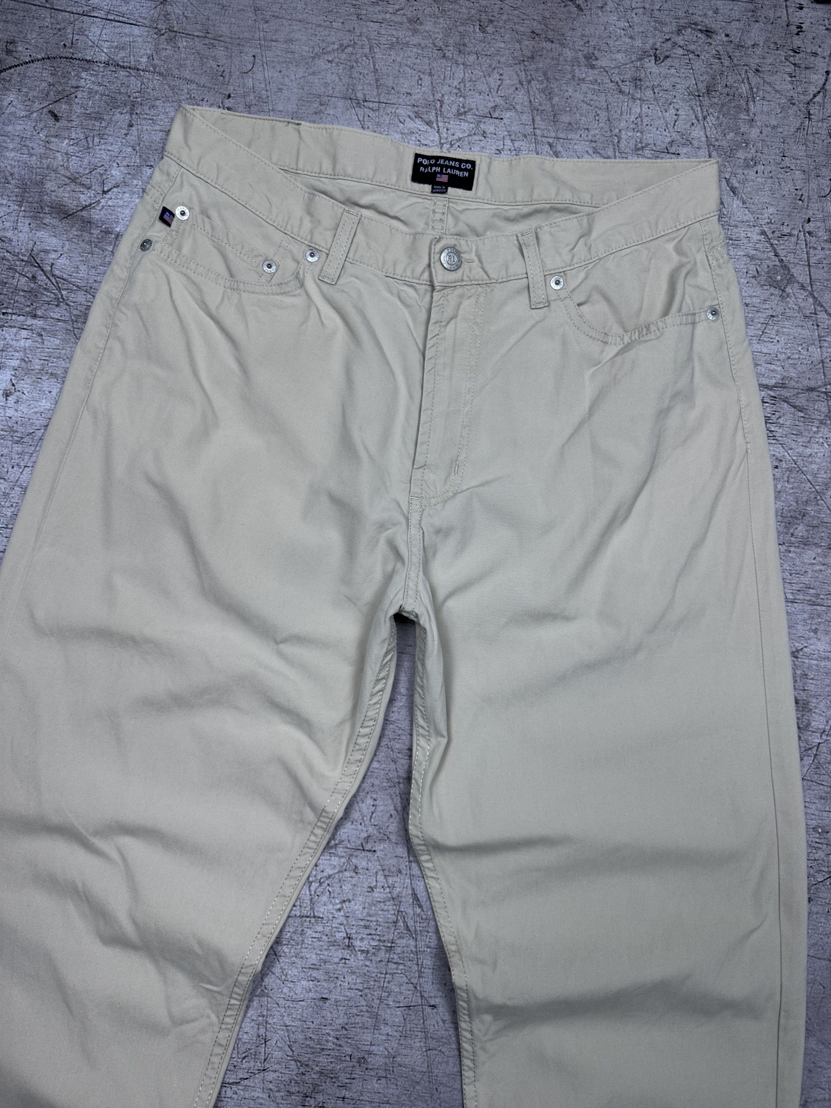 Lauren Ralph Lauren × Polo Ralph Lauren × Vintage Polo Ralph Lauren Jeans Co. Vintage Mens Chino Pants Size US 34 / EU 50 - 2 Thumbnail
