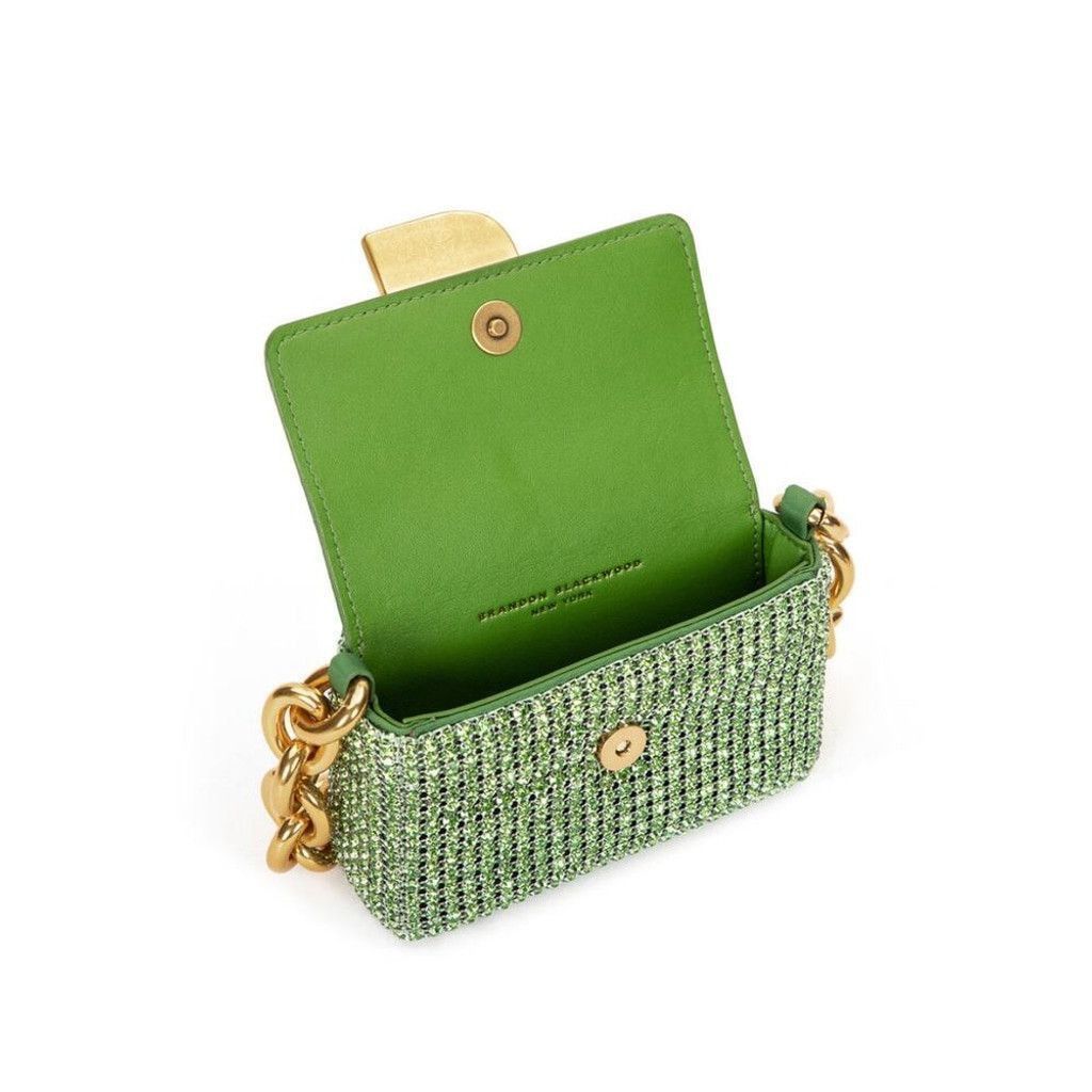 Brandon Blackwood Brandon Blackwood Micro Nia Green Crystal Size ONE SIZE - 2 Thumbnail