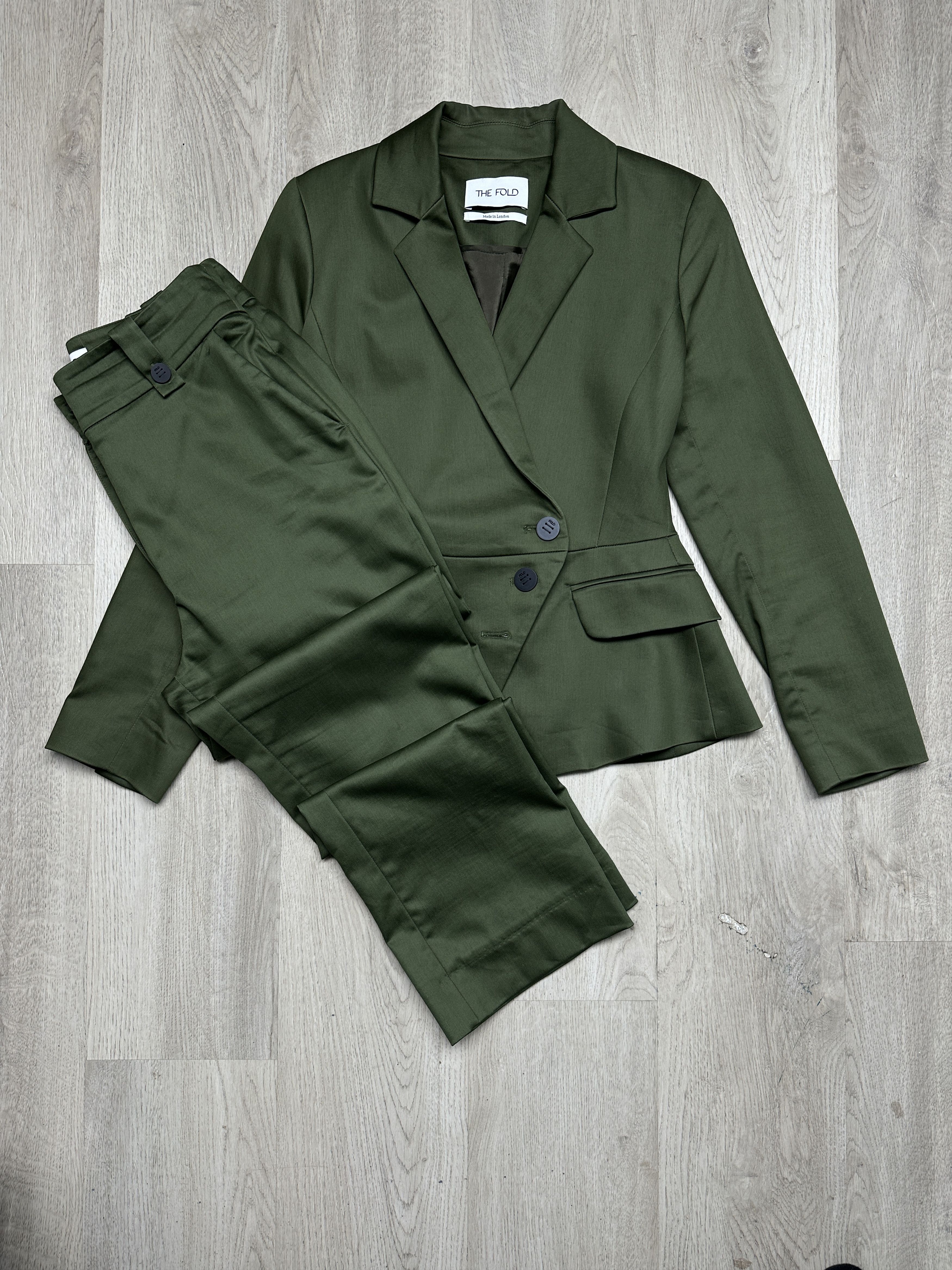Other The Fold Womens 2 Piece Suit Blazer + Pants Size M / US 6-8 / IT 42-44 - 1 Thumbnail