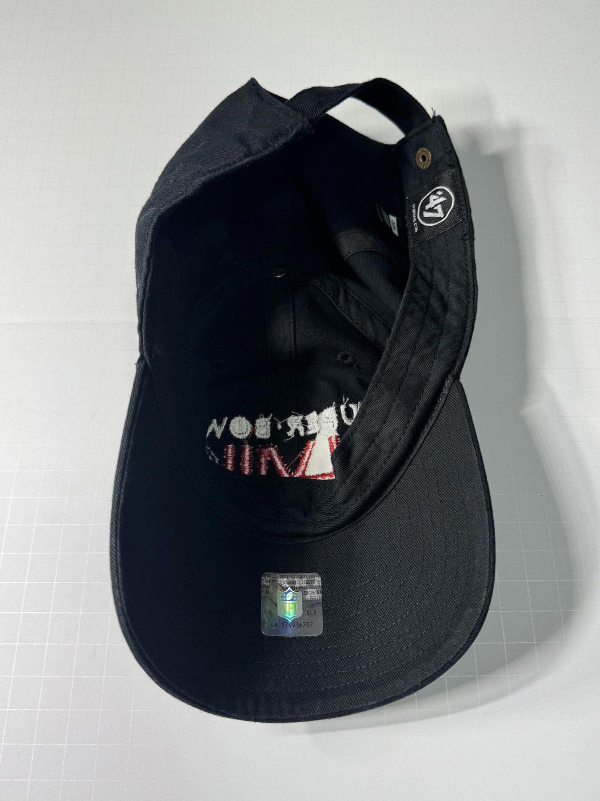 47 Brand NFL Hat Men's Black Super Bowl LVIII 47' 49ers Chiefs Size ONE SIZE - 2 Thumbnail