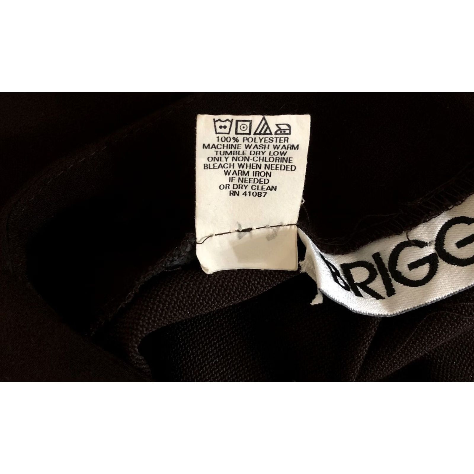 Vintage Briggs Straight Skirt 12 Brown 30"W Above Knee career preppy office Size 34" / US 12 / IT 48 - 6 Thumbnail