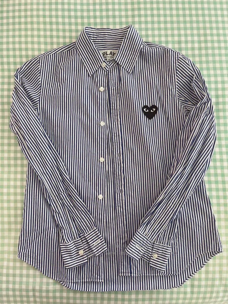 Comme des Garcons Comme Des Garcons Classic Striped Long-sleeve Shirt Size US S / EU 44-46 / 1 - 1 Thumbnail