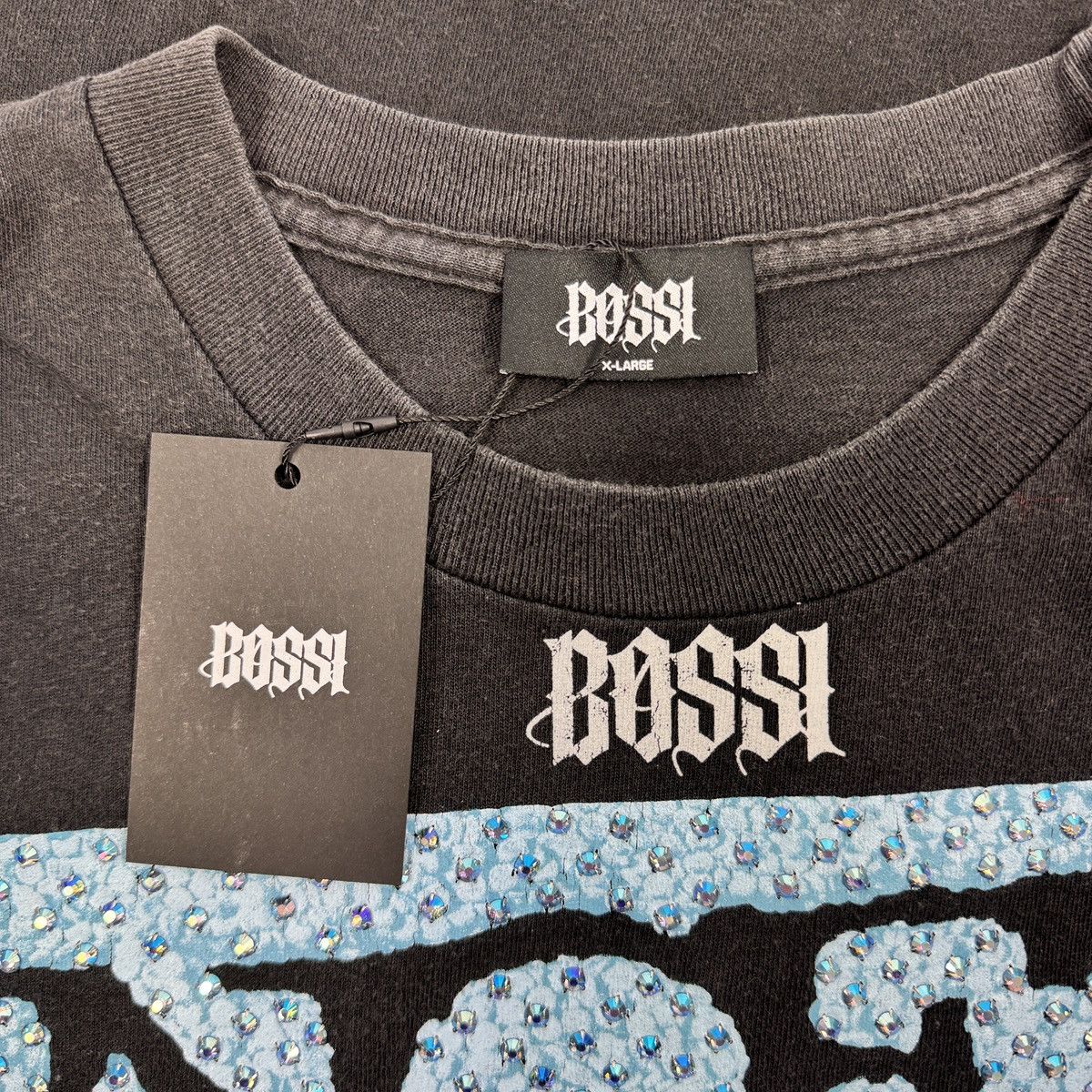 Bossi Sportswear NOFX 1/1 RHINESTONE EMBELLISHED VINTAGE T-SHIRT Size US XL / EU 56 / 4 - 3 Thumbnail