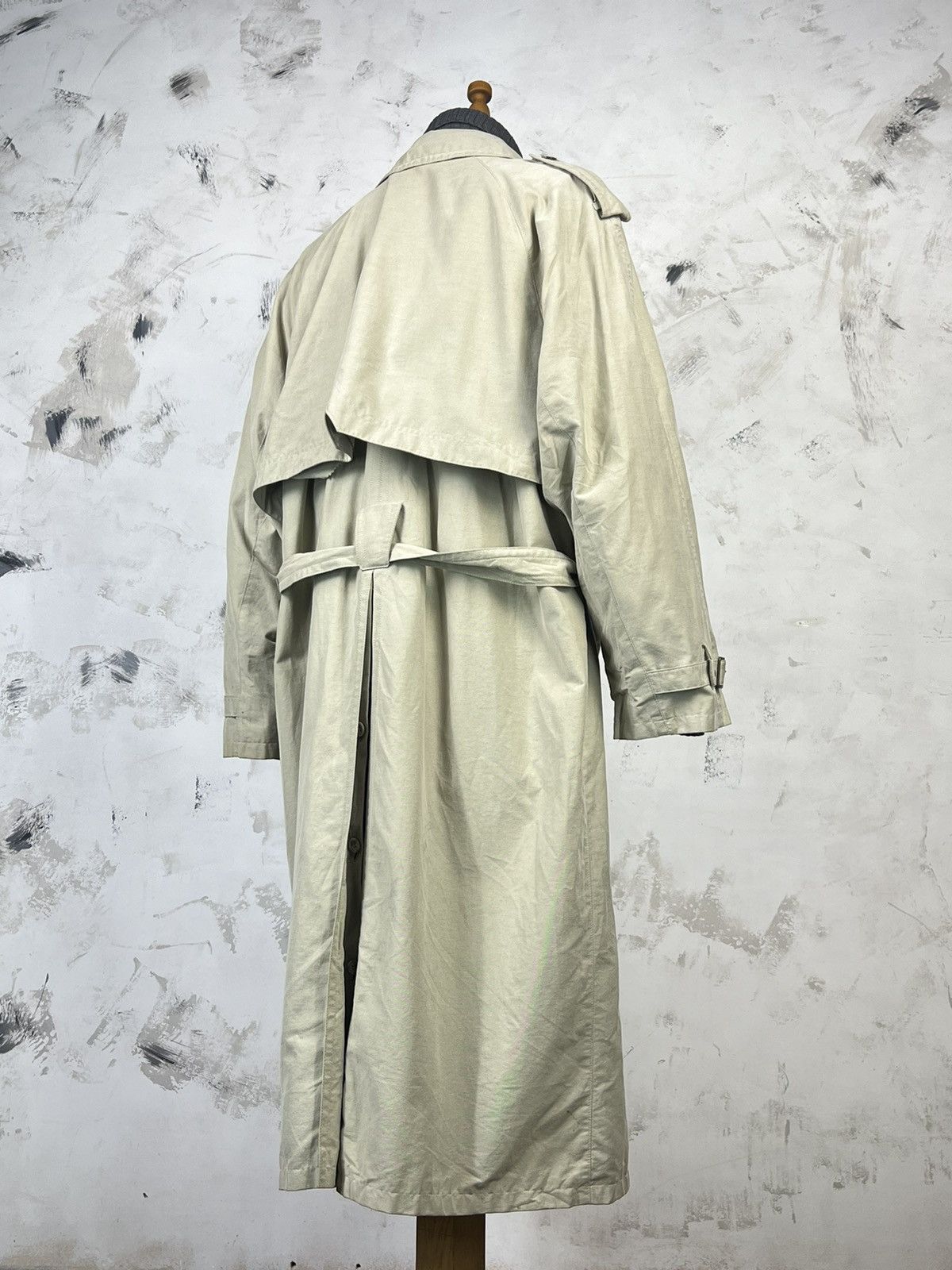 Vintage Vintage Double Breasted Trench Coat Belted Size 54 XL Size US XL / EU 56 / 4 - 3 Thumbnail