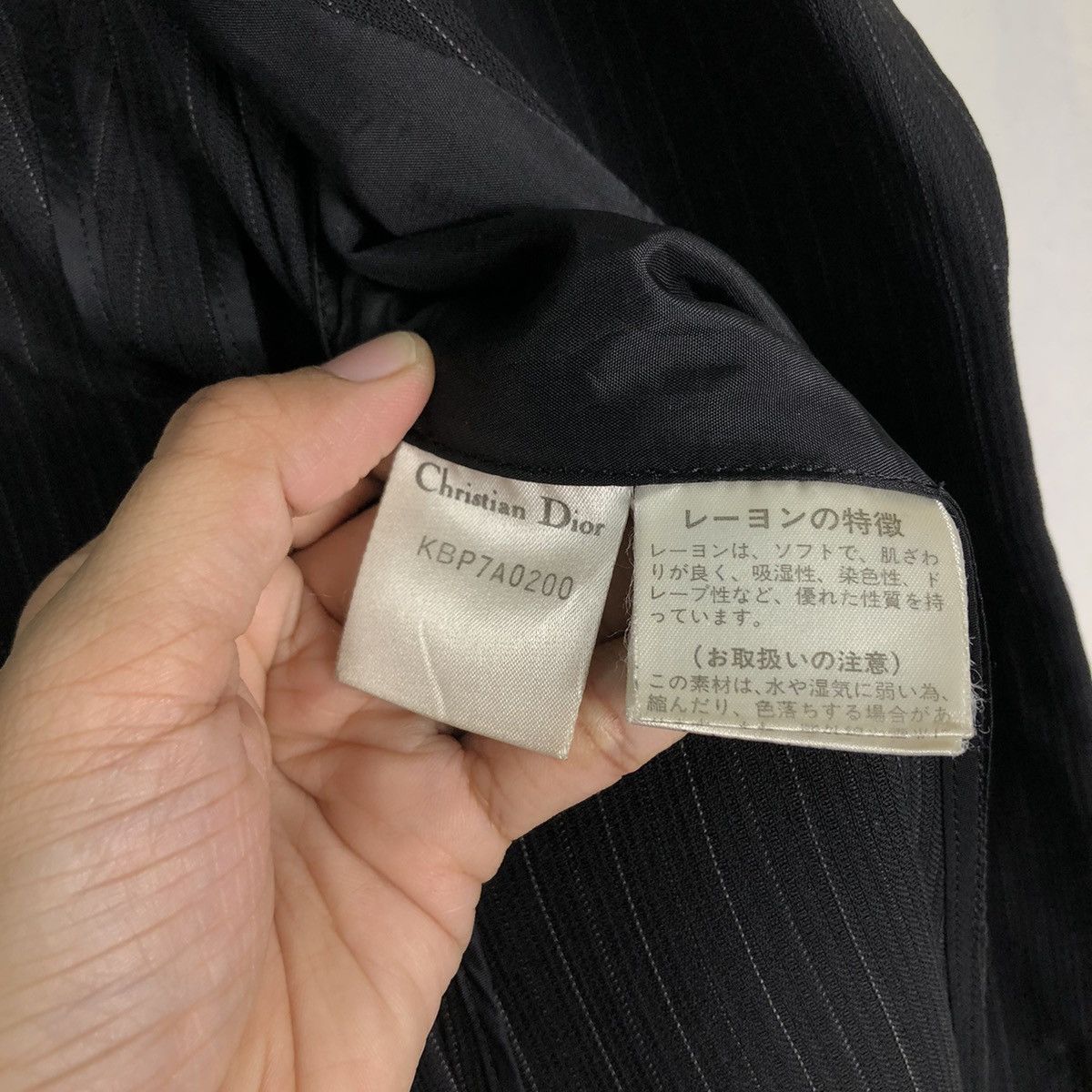 Christian Dior Monsieur 🔥Vintage Christian Dior Striped Coats Jacket Double Breast Size US M / EU 48-50 / 2 - 17 Thumbnail