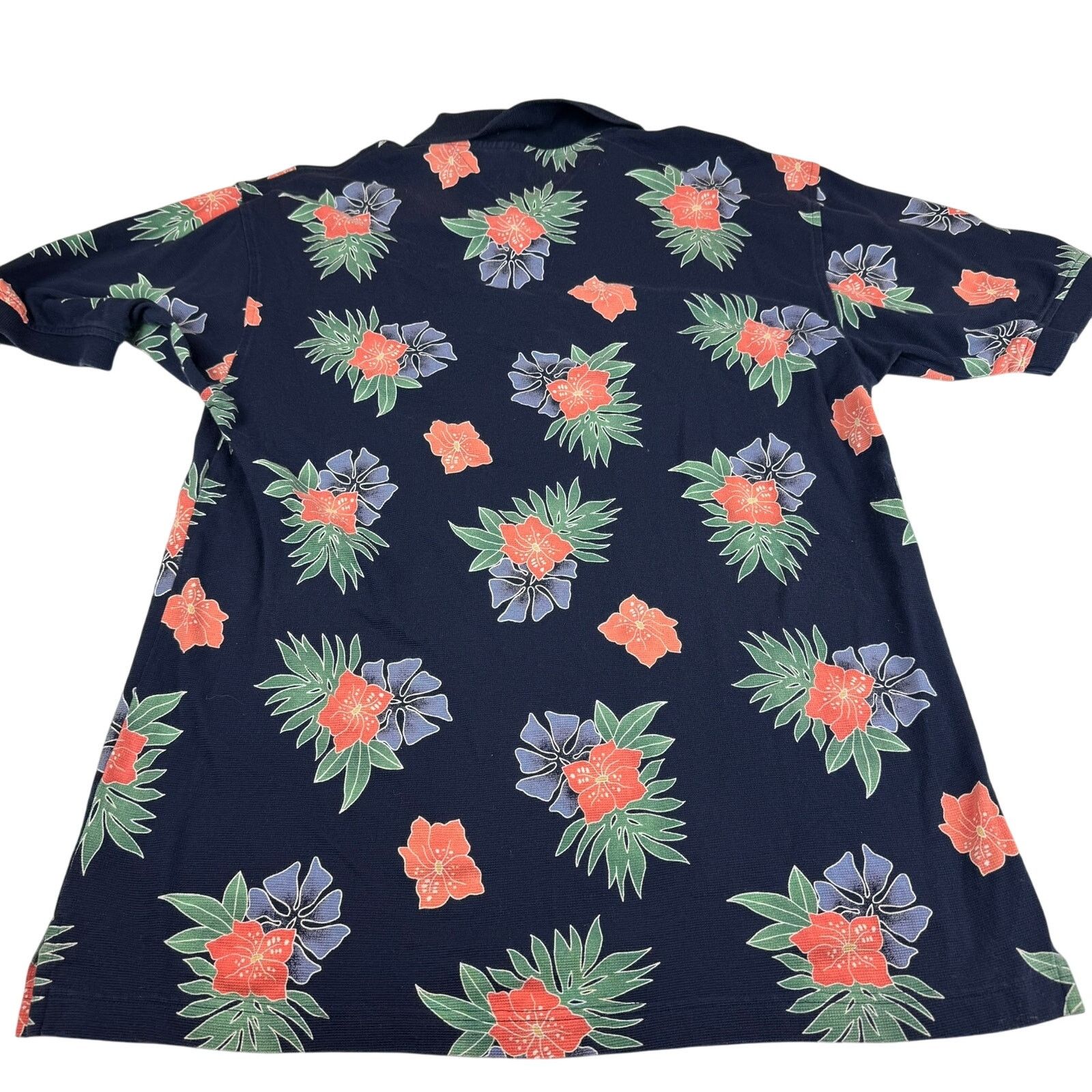 Tommy Hilfiger Tommy Hilfiger Golf Polo Shirt - Floral Design - Medium Size US M / EU 48-50 / 2 - 2 Thumbnail