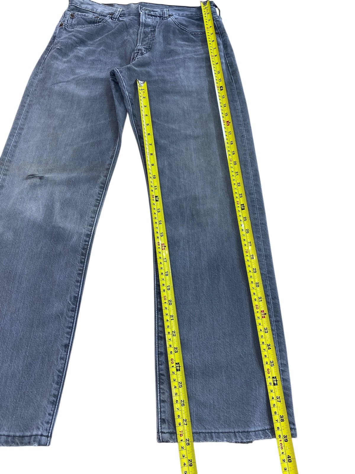 Levi's Levi’s Whiskered Light Wash Style Loose Jeans Size US 30 / EU 46 - 7 Thumbnail