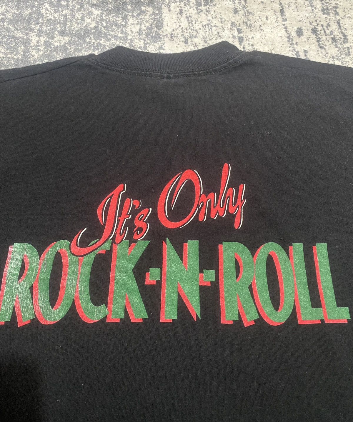 Band Tees × Vintage Vintage Bill Wyman's Sticky Fingers Cafe cambridge 90s Size US L / EU 52-54 / 3 - 6 Thumbnail
