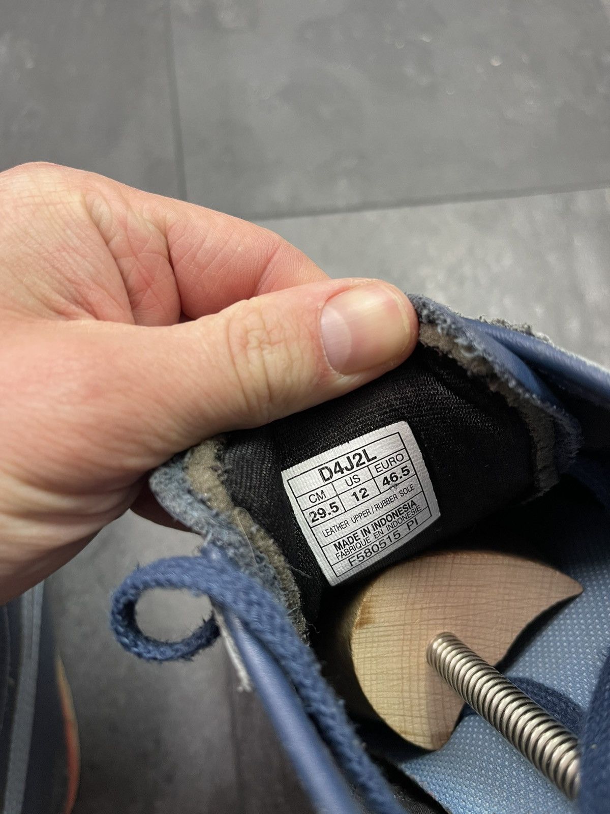 Asics × Japanese Brand × Streetwear Asics Tiger Onitsuka Leather Vintage Sneakers 90s Size US 12 / EU 45 - 17 Thumbnail