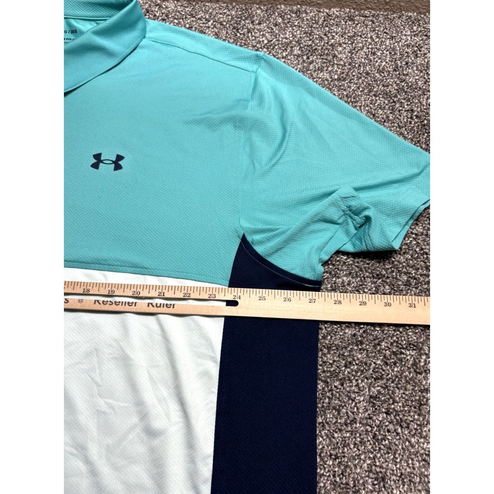 Under Armour Under Armour Performance Polo Shirt Mens 3XL Short Sleeve Colorblock Polo Shirt Mens 3XL Colorblock Blue Sports Golf Casual Activewear Mens Size US XXL / EU 58 / 5 - 6 Thumbnail