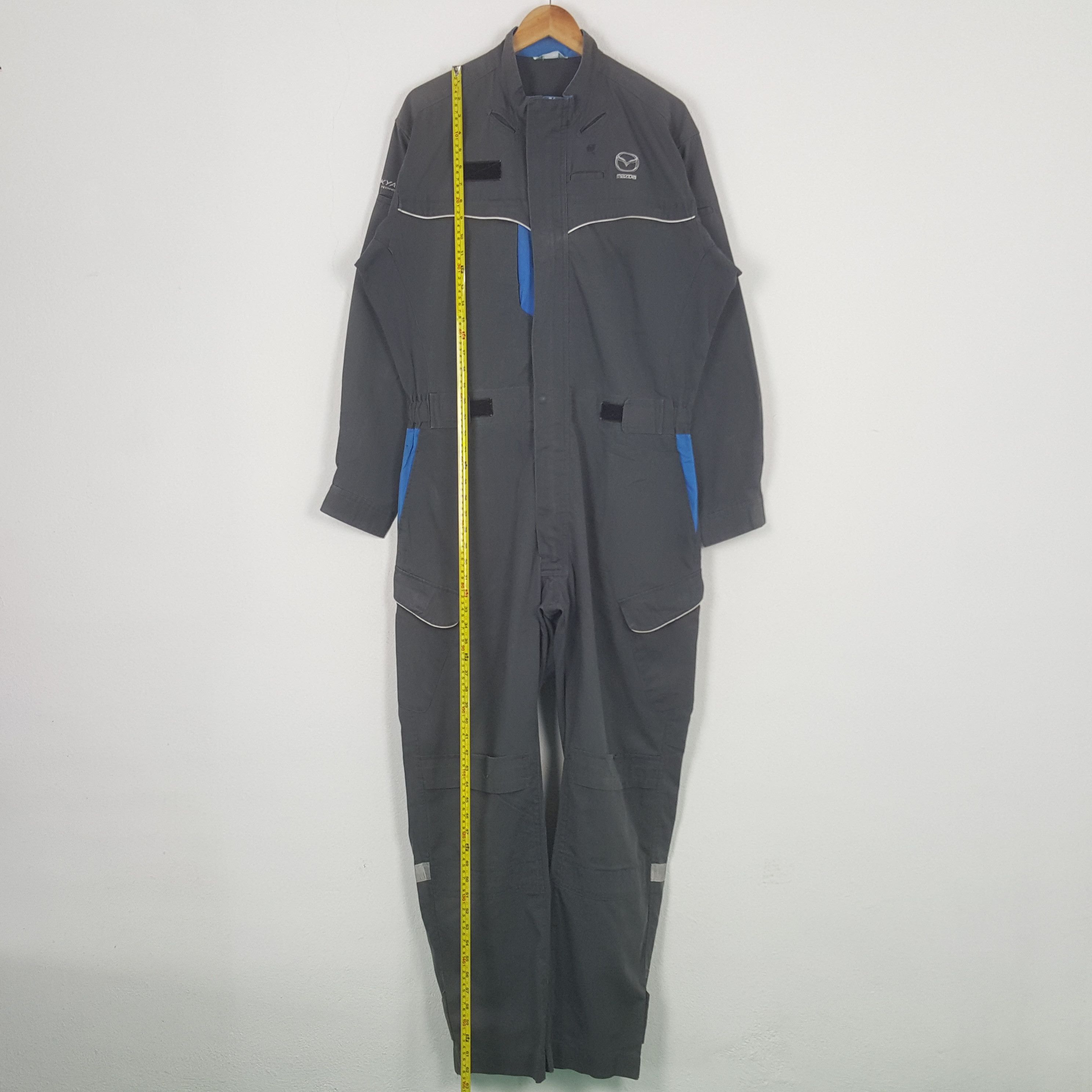 Japanese Brand Vintage Mazda Rally Team Uniform Coverall Jacket RR27 Size US XL / EU 56 / 4 - 7 Thumbnail