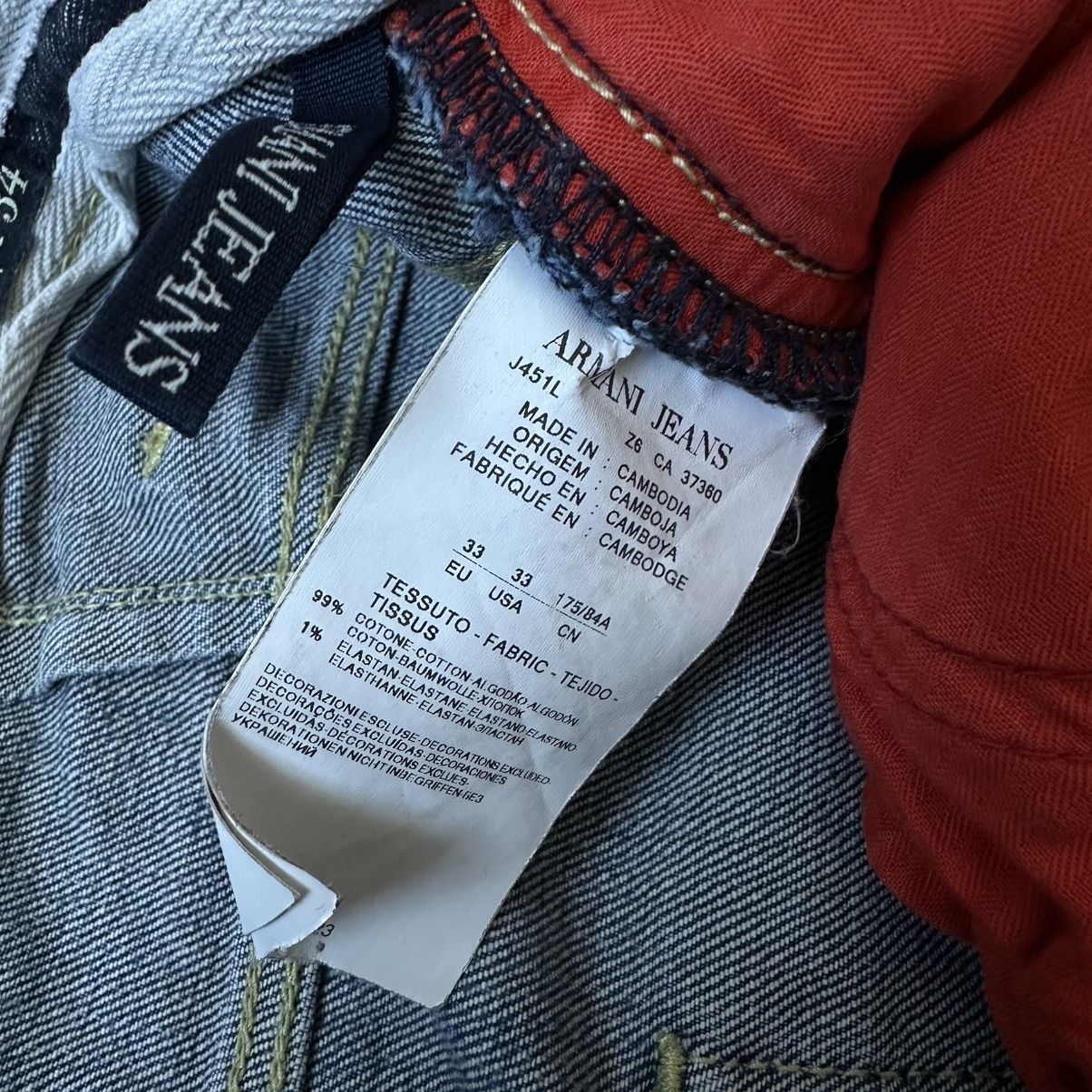 Giorgio Armani VTG Giorgio Armani Jeans J45 Regular W33xL34 Y2K 00s USA Man Size US 33 - 8 Thumbnail