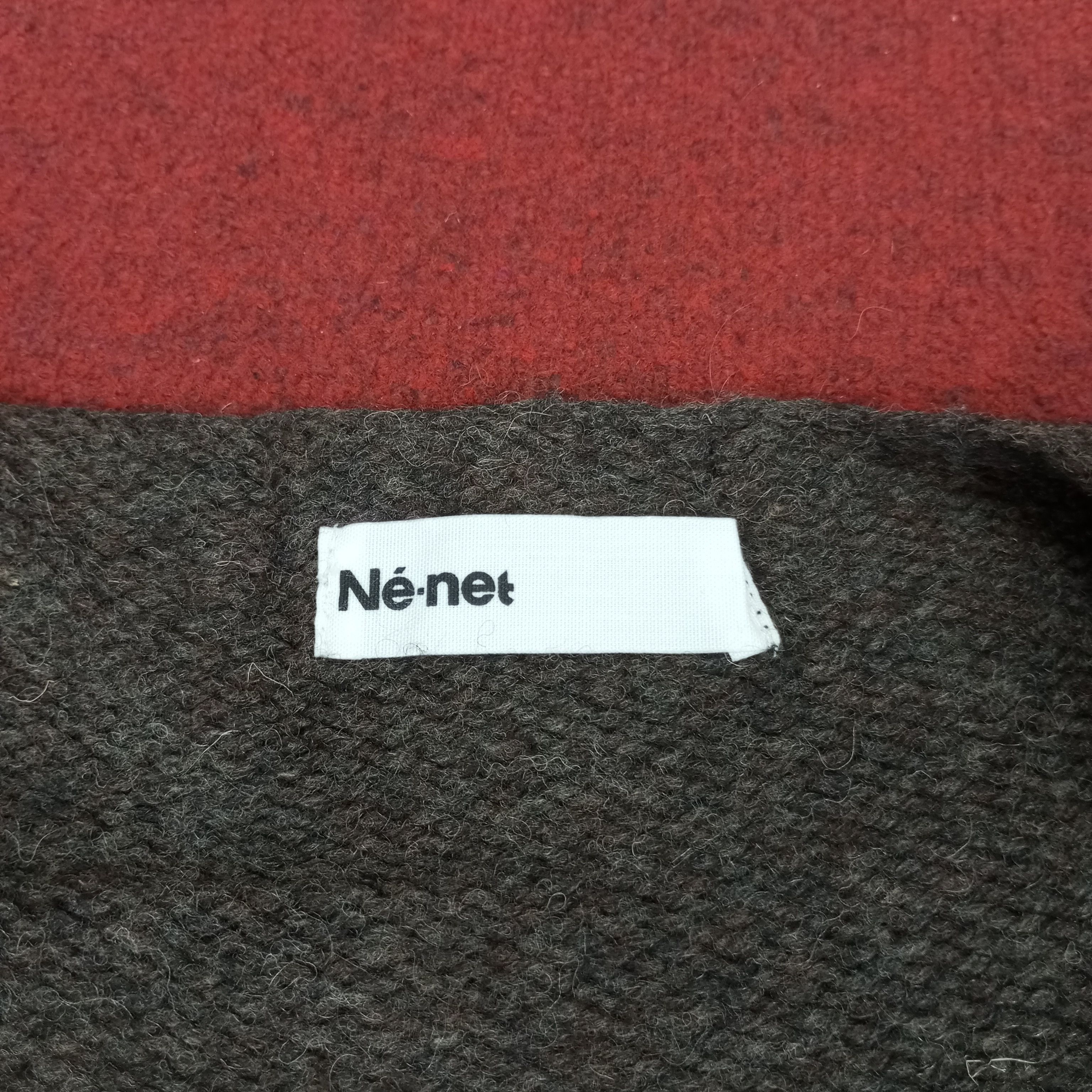 Issey Miyake × Ne-Net × Vintage Ne Net Japanese Designer Brand Issey Miyake Cardigan Sweater Size M / US 6-8 / IT 42-44 - 4 Thumbnail