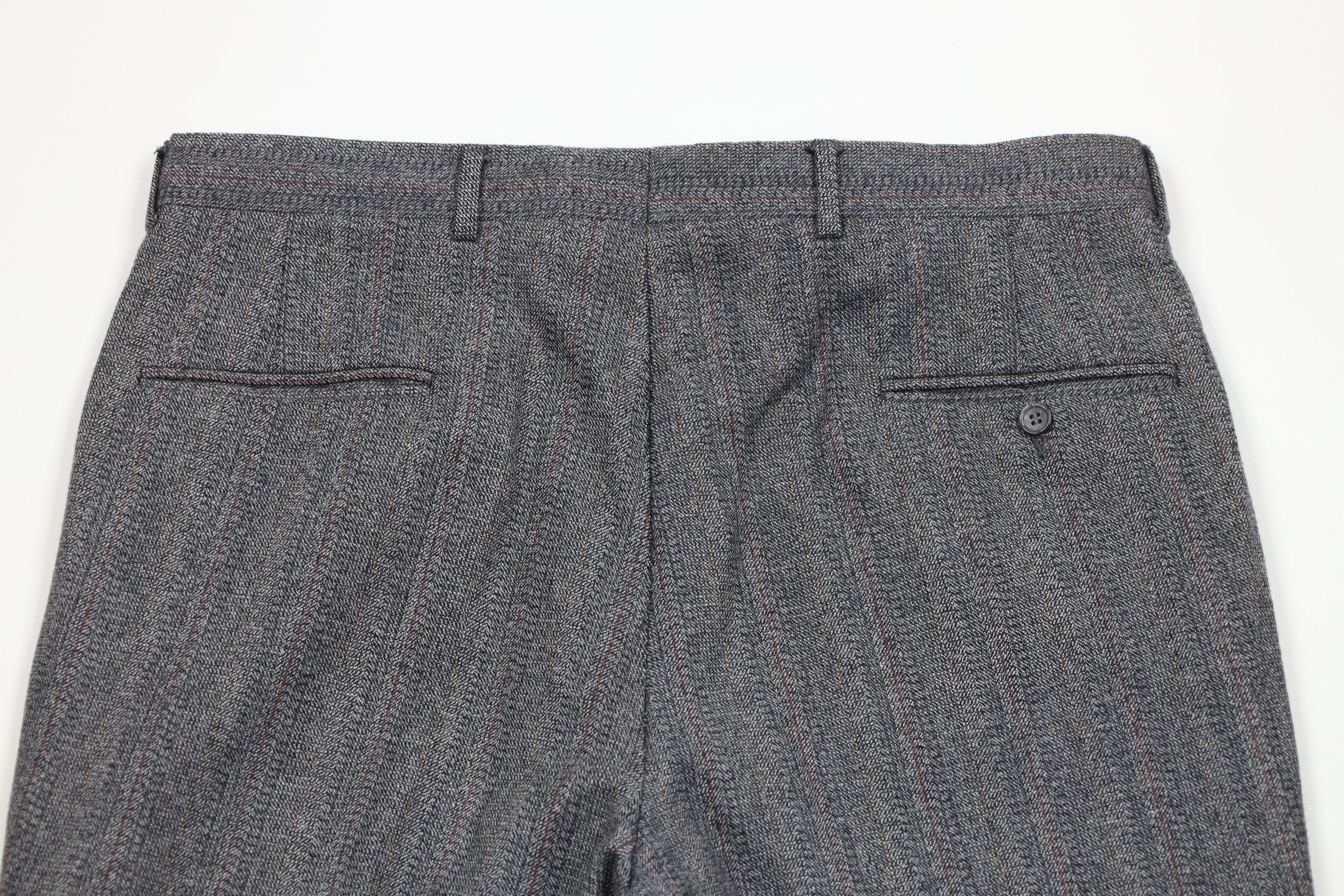 Vintage Vintage 70s Streetwear Tweed Wide Leg Bell Bottoms Pants USA Size US 36 / EU 52 - 10 Thumbnail