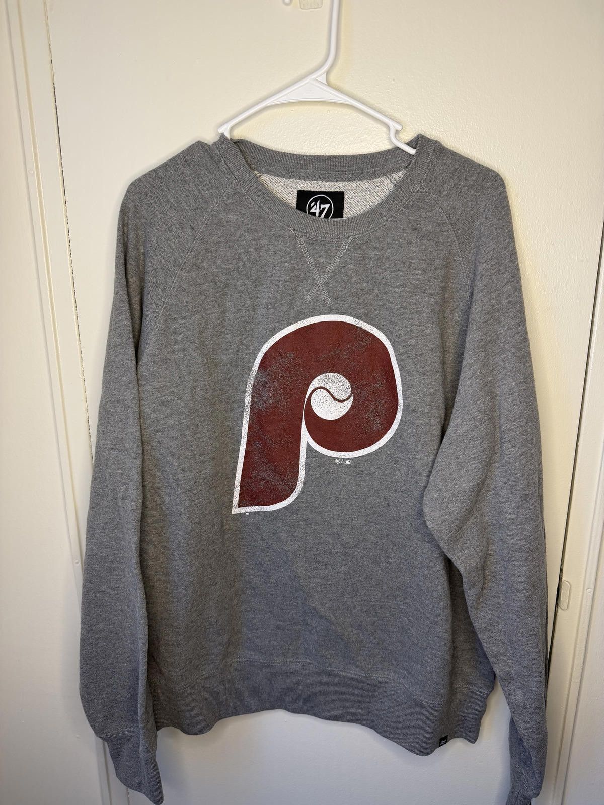 47 Brand Gray Washed Style Sweatshirt Size US XXL / EU 58 / 5 - 1 Preview
