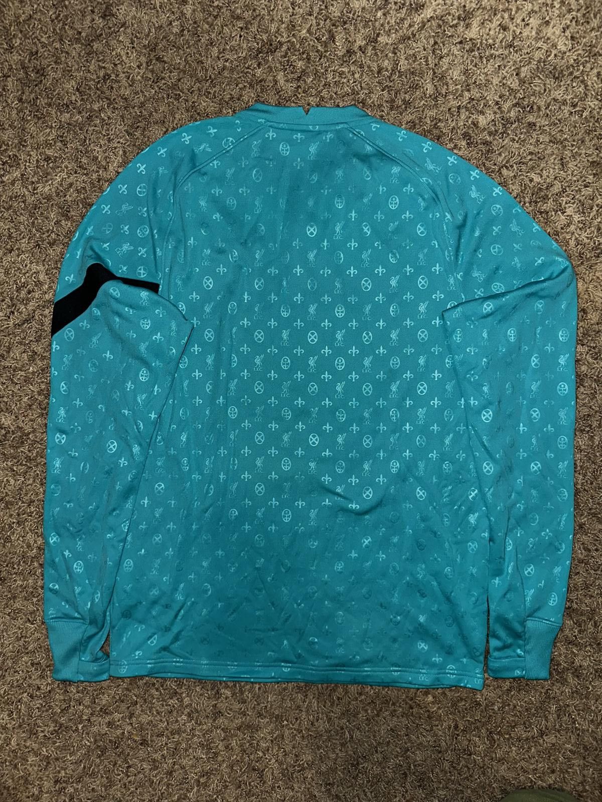 Nike Nike Men’s 2020-21 Liverpool U23 Player Issue Pre-Match Training Sweater Top Size US M / EU 48-50 / 2 - 4 Thumbnail