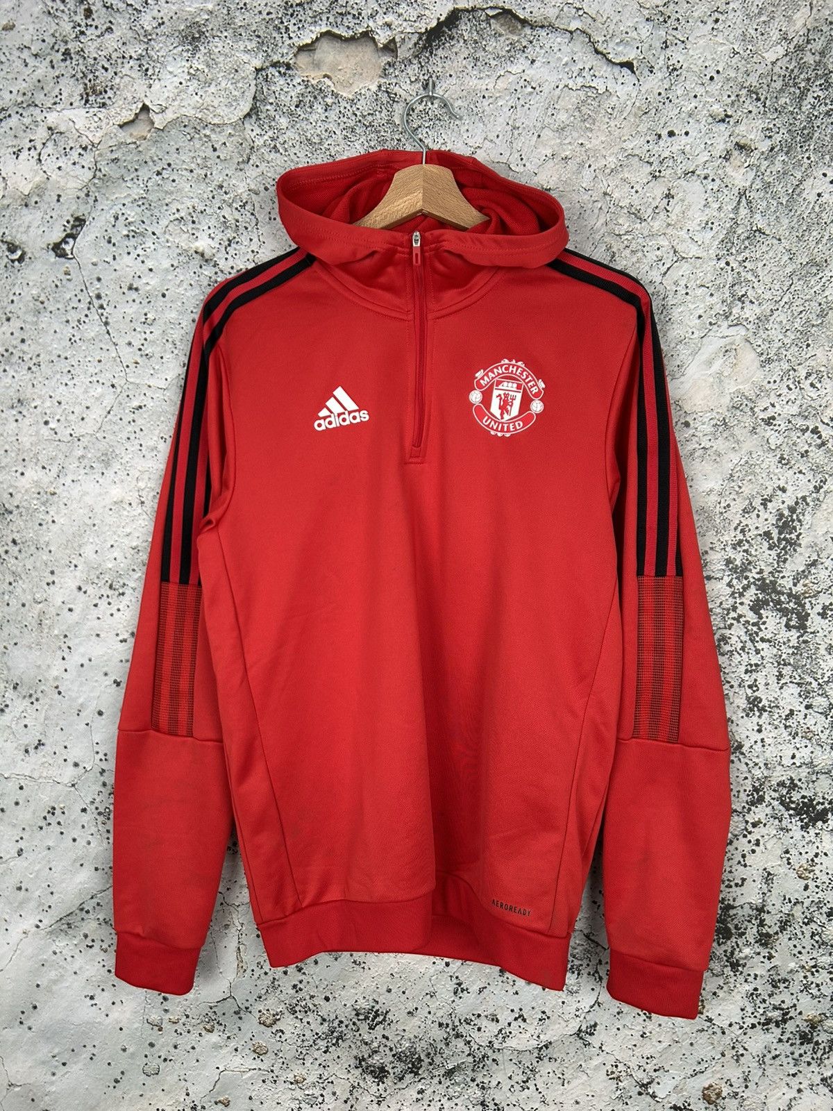 Adidas Manchester United Adidas Training Jersey Football Streetwear Size US S / EU 44-46 / 1 - 1 Thumbnail