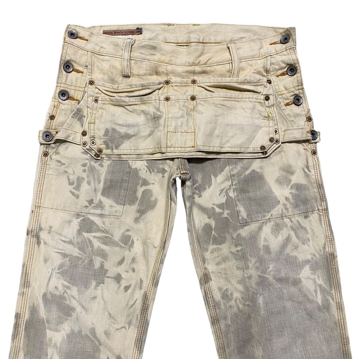 Japanese Brand MEDICAL BRANCH Carpenter Pants Flare Size US 29 - 3 Thumbnail