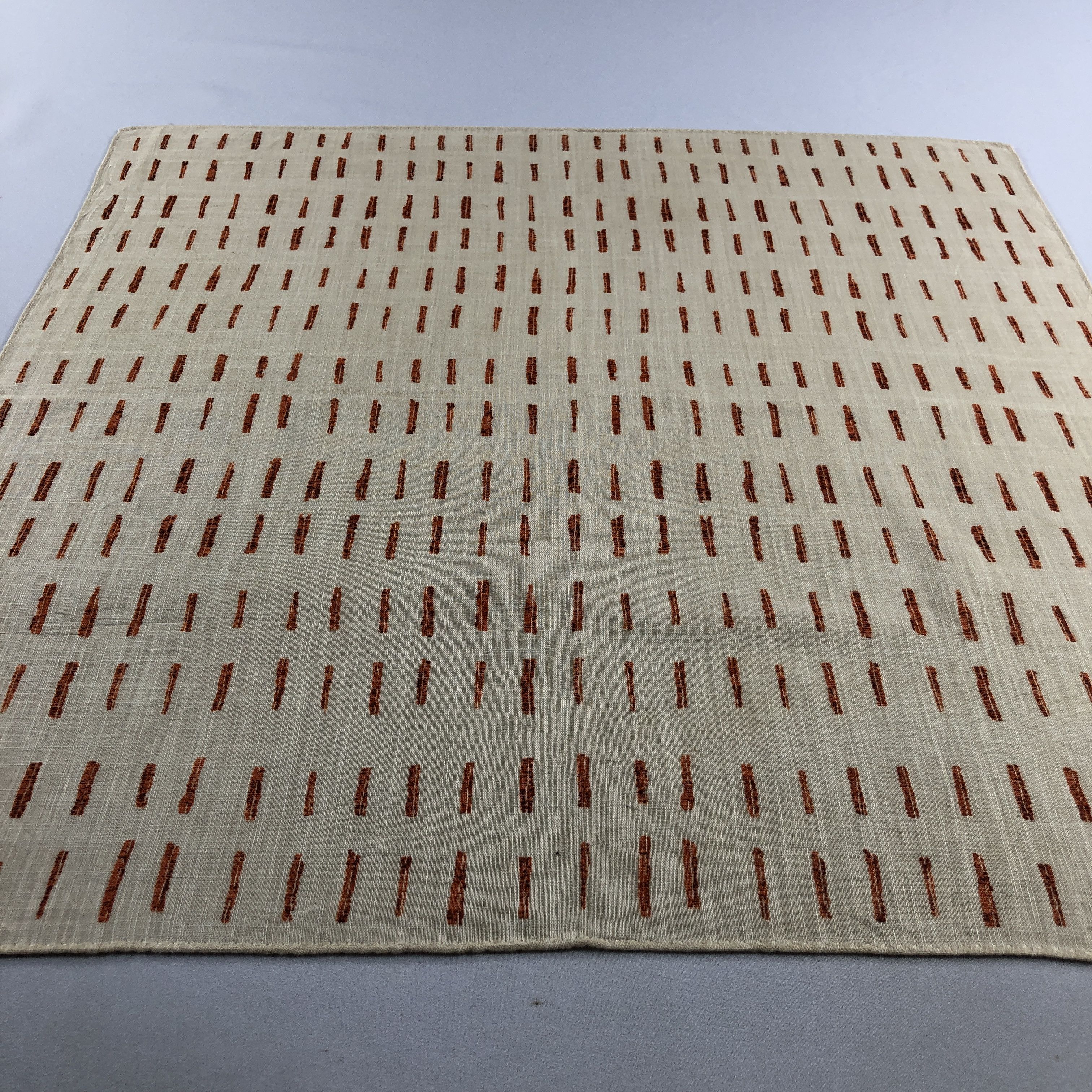 Issey Miyake Issey Miyake Handkerchief Geometric Print H2523 Size ONE SIZE - 4 Thumbnail