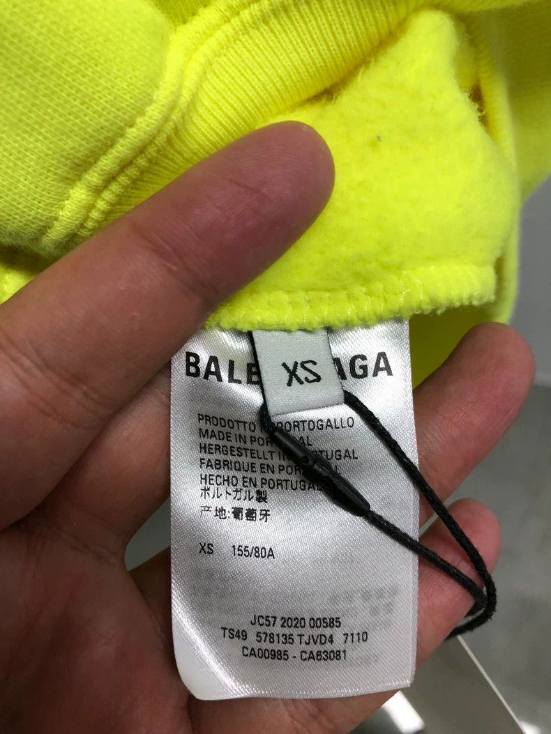 Balenciaga Balenciaga Coke label hooded drawstring sweater Size US S / EU 44-46 / 1 - 4 Thumbnail