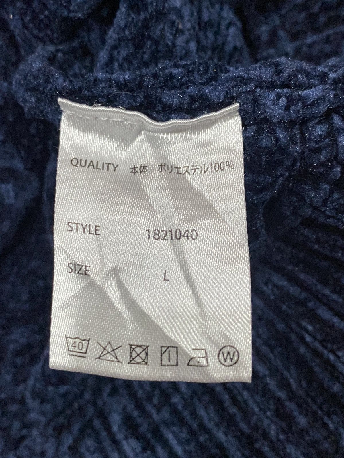 Issey Miyake Knitwear Tete Homme Old Dark Blue Size M / US 6-8 / IT 42-44 - 7 Thumbnail