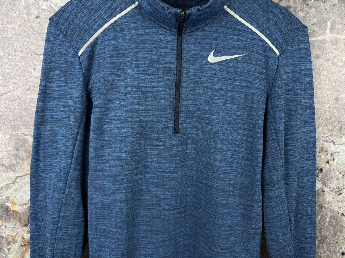 Nike Men’s Nike Training 1/4 Zip Pullover Blue Sweatshirt Size S Size US S / EU 44-46 / 1 - 3 Thumbnail