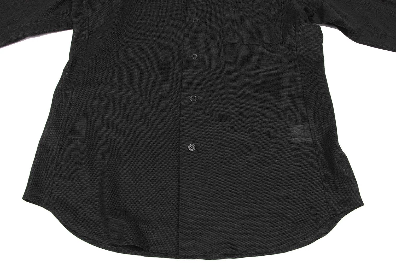 Yohji Yamamoto Yohji Yamamoto Costume D'Homme Linen Long Sleeve Shirt Size US L / EU 52-54 / 3 - 10 Thumbnail