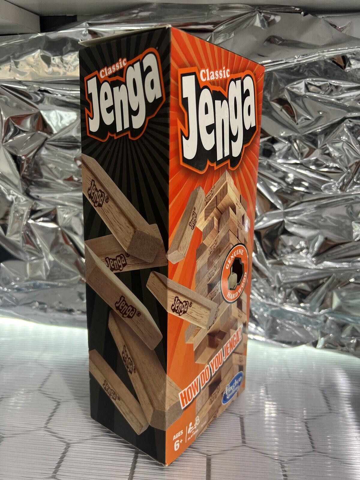 Designer Jenga Classic Games with Real Hardwood Blocks Size ONE SIZE - 2 Thumbnail