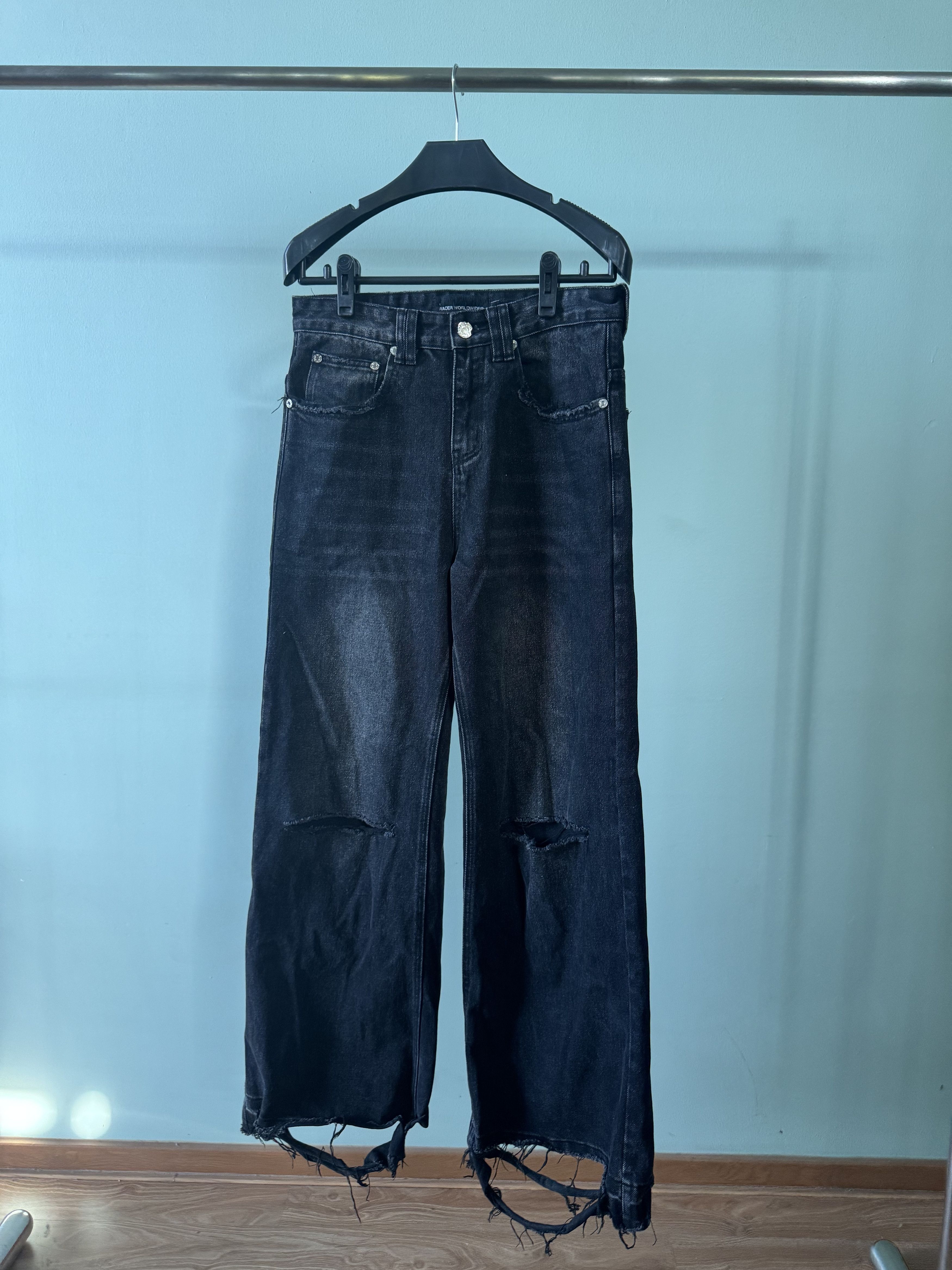 Racer Worldwide Distressed Denim Size US 30 / EU 46 - 1 Thumbnail