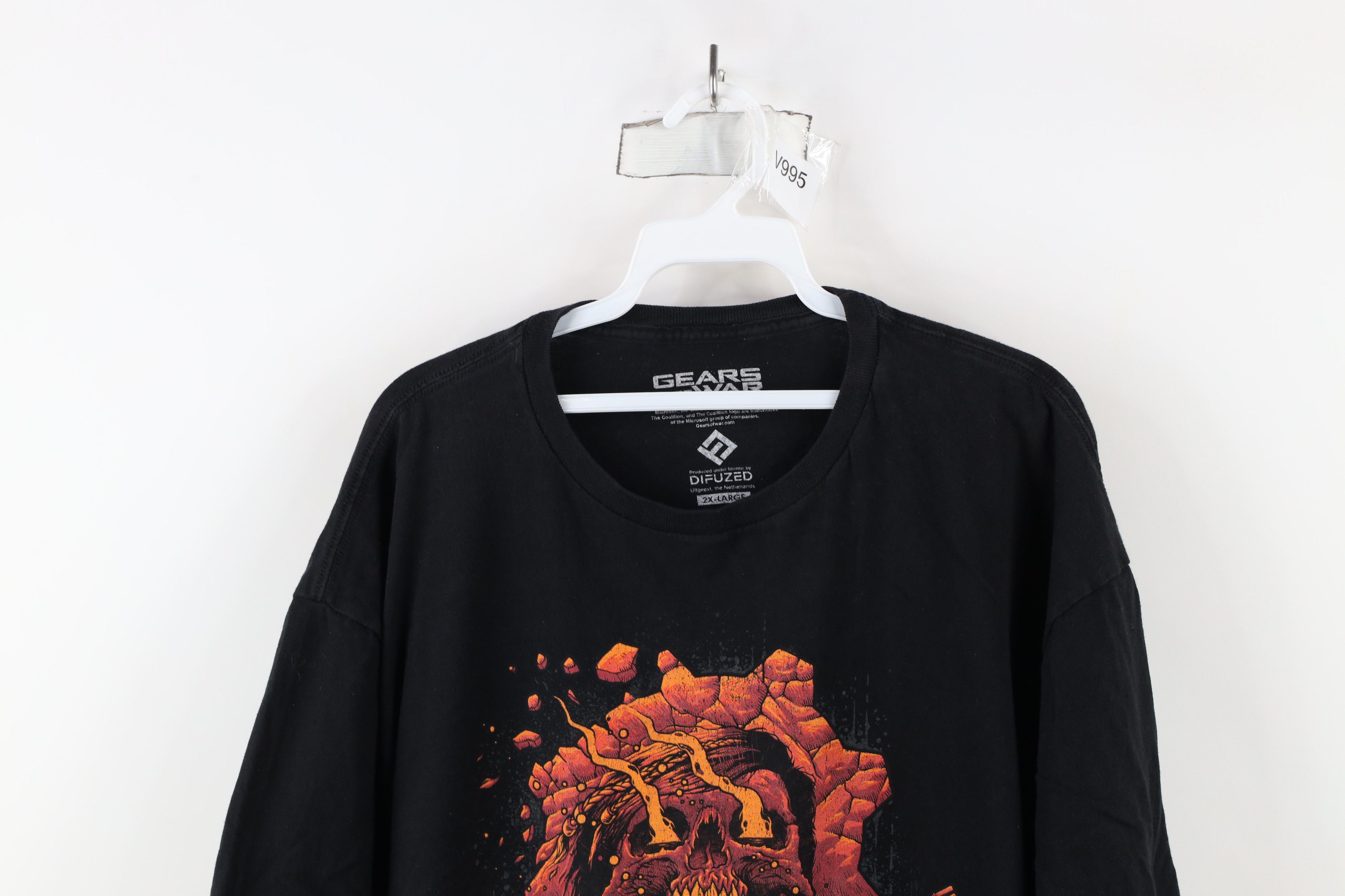 Vintage Y2K Gears of War 5 Gears 5 Skeleton Skull Gamer T-Shirt Size US XXL / EU 58 / 5 - 2 Thumbnail