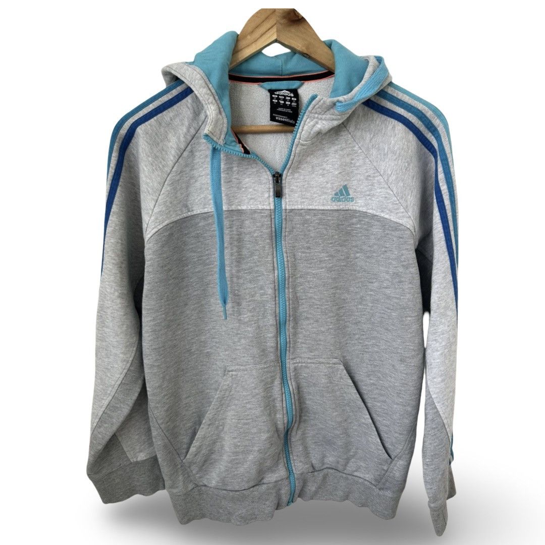 Adidas Adidas zip up hoodie Size US M / EU 48-50 / 2 - 1 Thumbnail