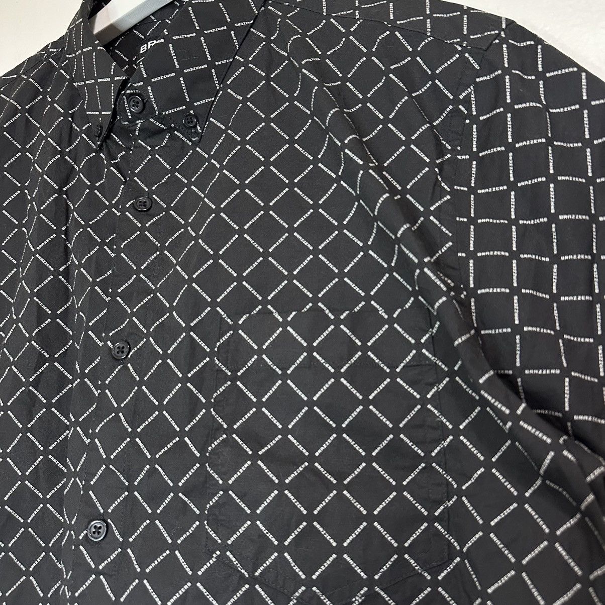American Apparel Brazzers Rare Button Down Shirt Size US L / EU 52-54 / 3 - 3 Thumbnail