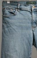 Ralph Lauren Y2K Ralph Lauren Light Wash Distressed Straight Jeans Size 31" - 3 Thumbnail