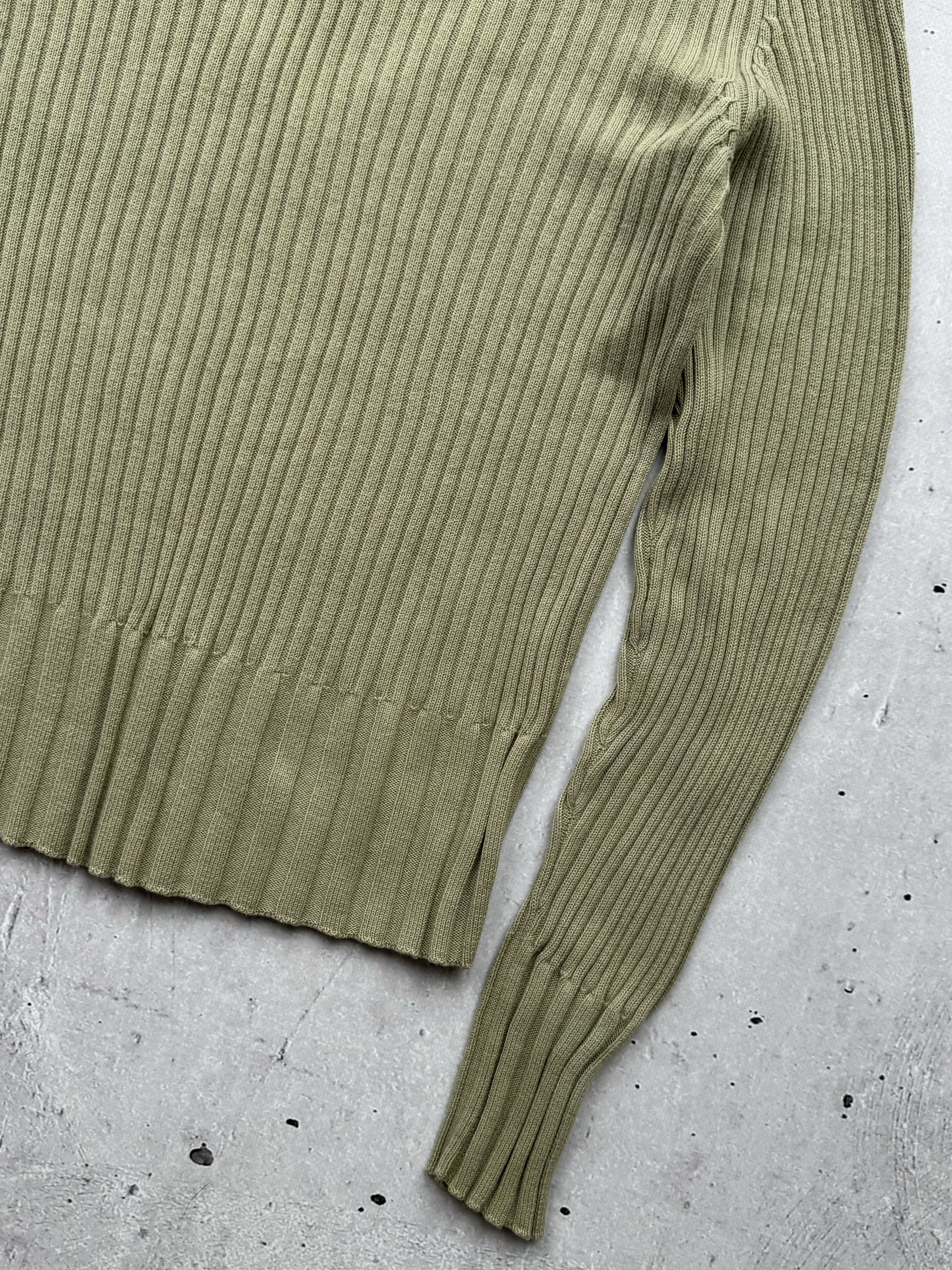 Japanese Brand Vintage Cotton V-Neck Sweater Size S / US 4 / IT 40 - 6 Thumbnail