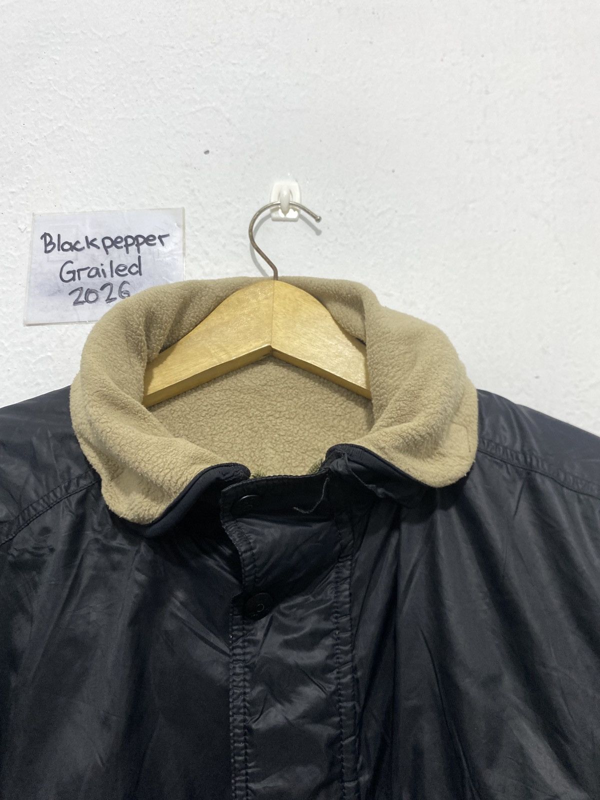 Moncler Vintage Moncler Husky Reversible Fleece Hidden Hoodie Jacket Size US M / EU 48-50 / 2 - 4 Thumbnail