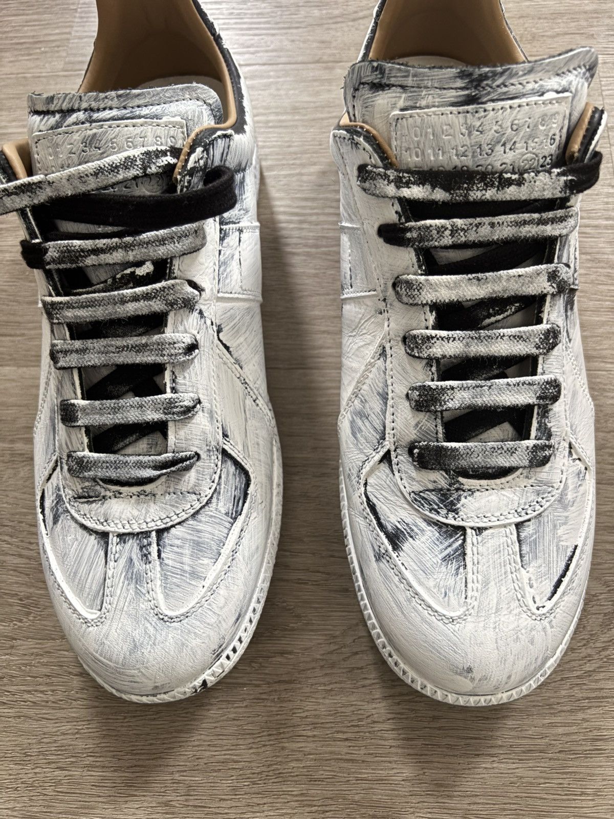 Maison Margiela Maison Margiela Paint Replica Gats Size US 8.5 / EU 41-42 - 6 Thumbnail
