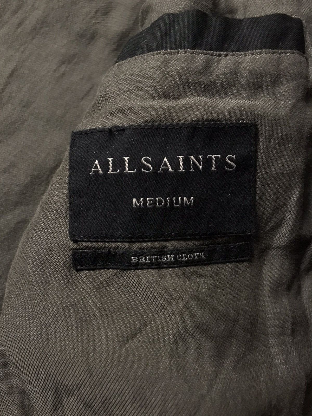 Allsaints Allsaints Hamilton Bomber Jacket MJ021314 Size US M / EU 48-50 / 2 - 8 Thumbnail