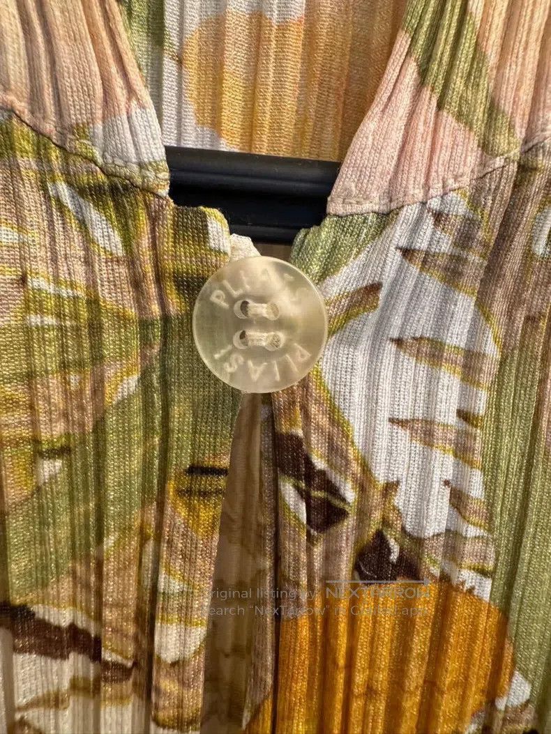 Issey Miyake Issey Miyake Yellow Dress Size M / US 6-8 / IT 42-44 - 5 Thumbnail