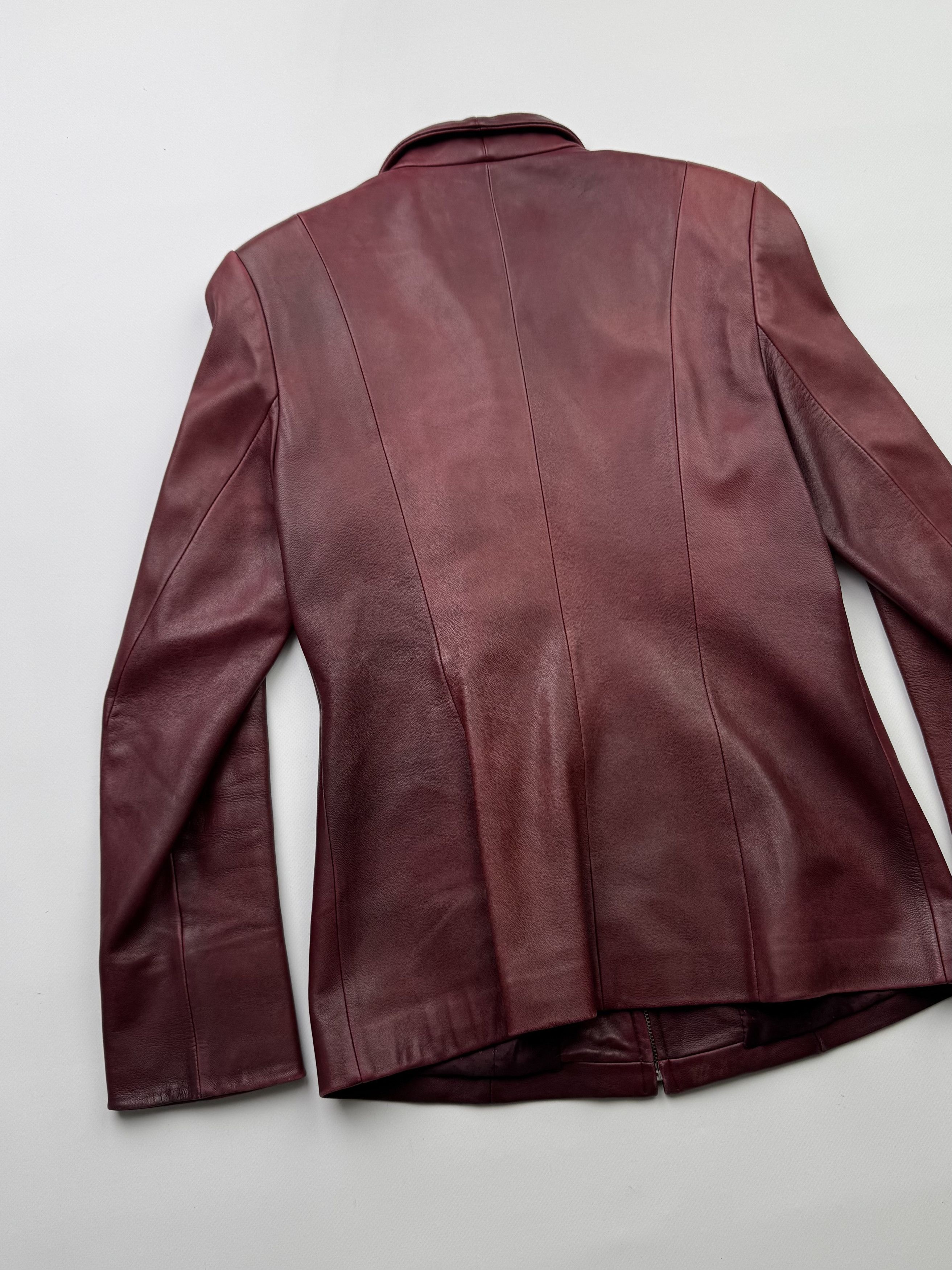 Japanese Brand Vintage Leather Jacket B574(V194) Size M / US 6-8 / IT 42-44 - 13 Thumbnail