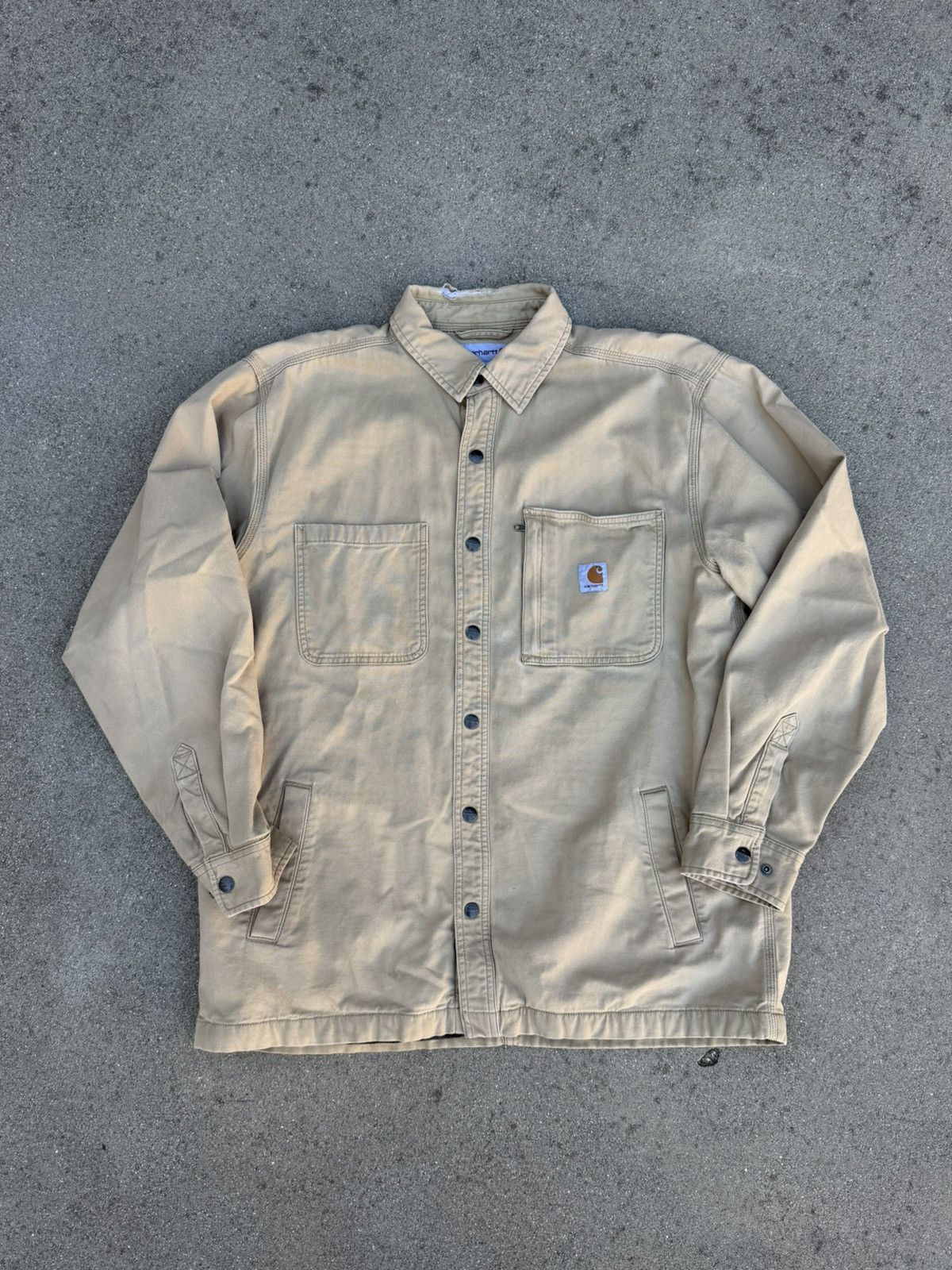 Carhartt Carhartt Blanket Lined Work Shirt Size US L / EU 52-54 / 3 - 1 Thumbnail