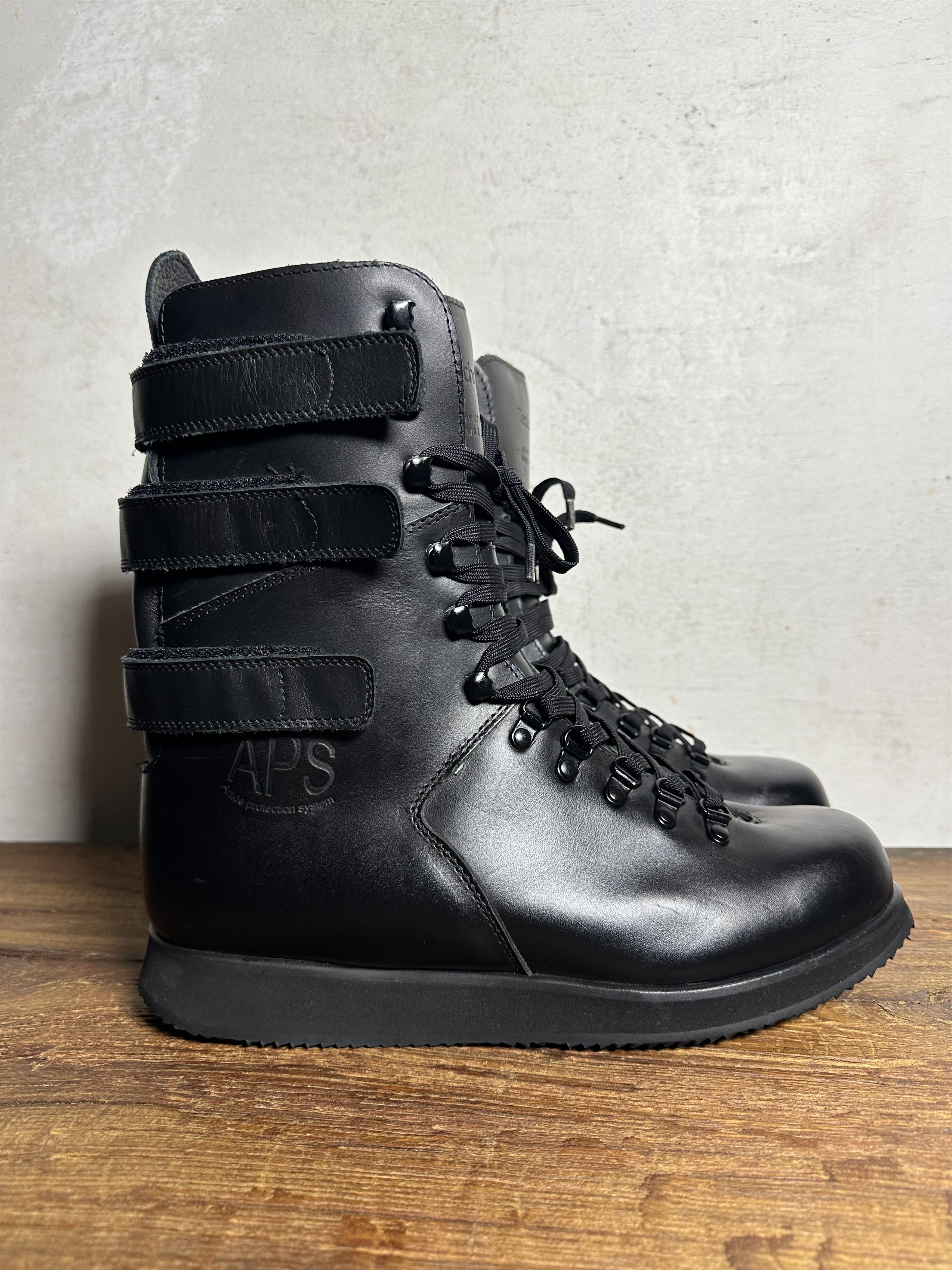 Genuine Leather Techno Boots Archillessehnenschutz Leather Size US 11 / EU 44 - 1 Thumbnail