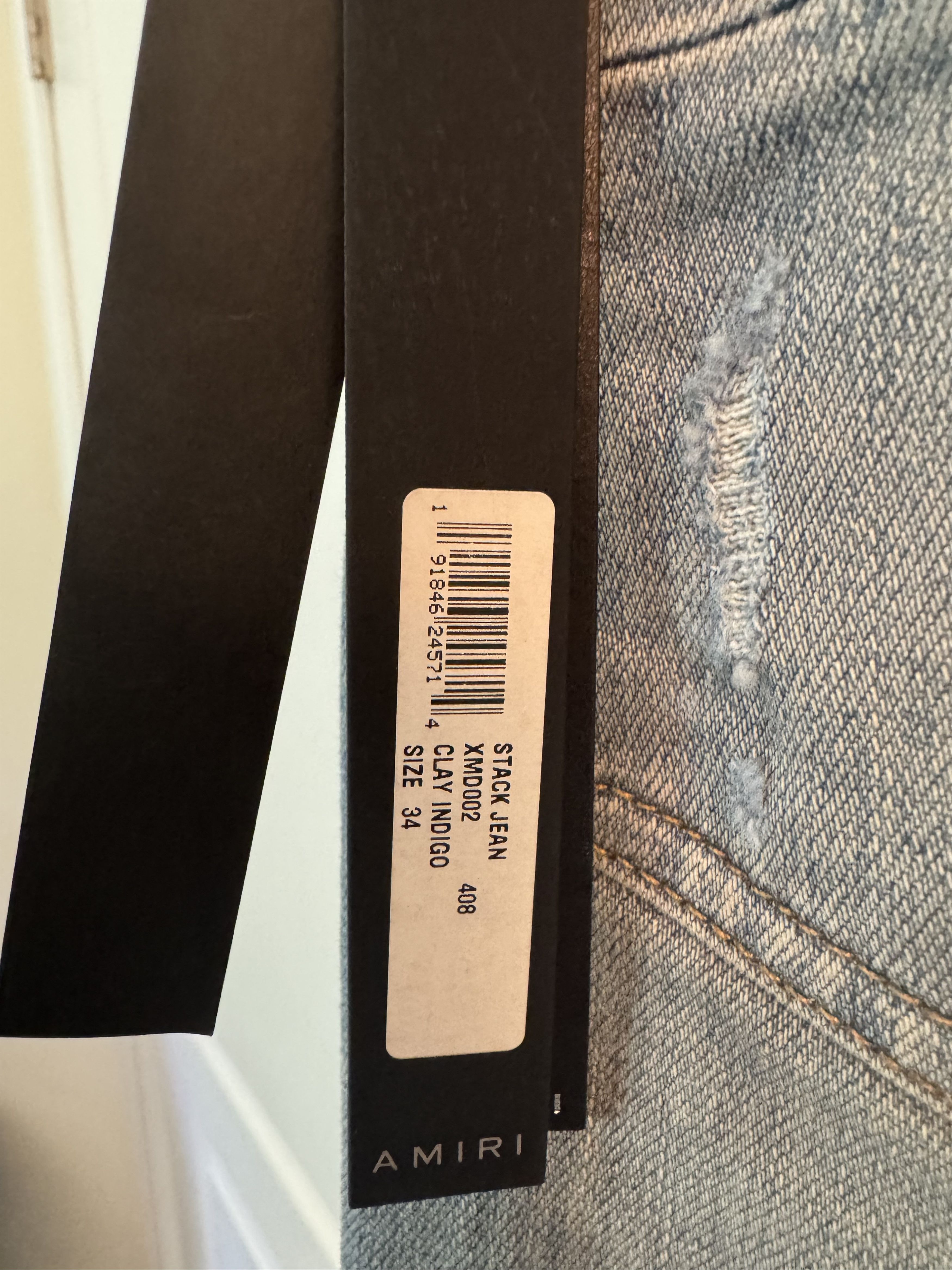 Amiri Amiri Stack Jeans Size US 34 / EU 50 - 6 Thumbnail