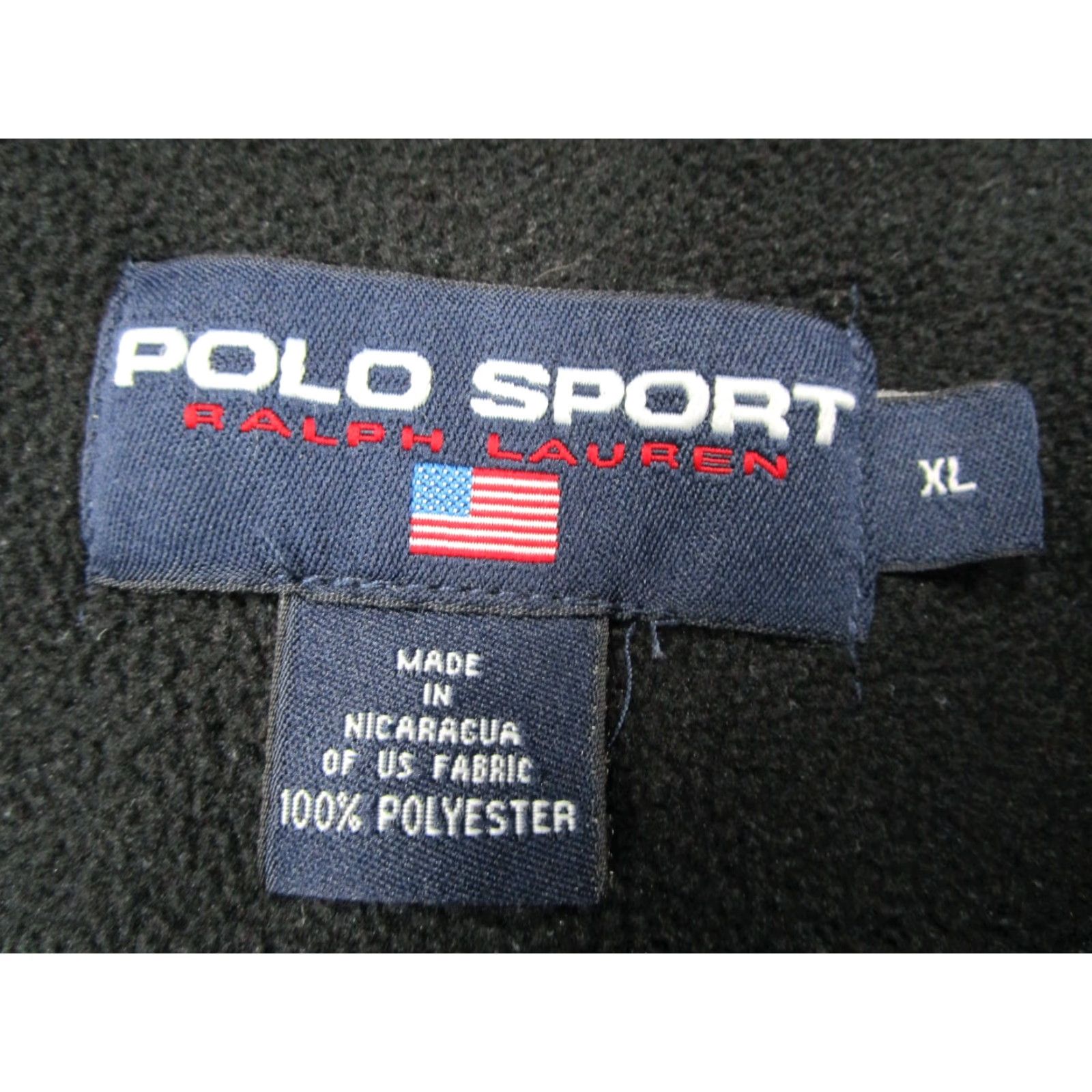 Vintage VINTAGE Polo Sport Ralph Lauren Jacket Men XL Blue Fleece Polartec Pullover 1/4 Zip Embroidered Pockets Logo 90s Outdoor Classic Sports Size US XL / EU 56 / 4 - 3 Thumbnail