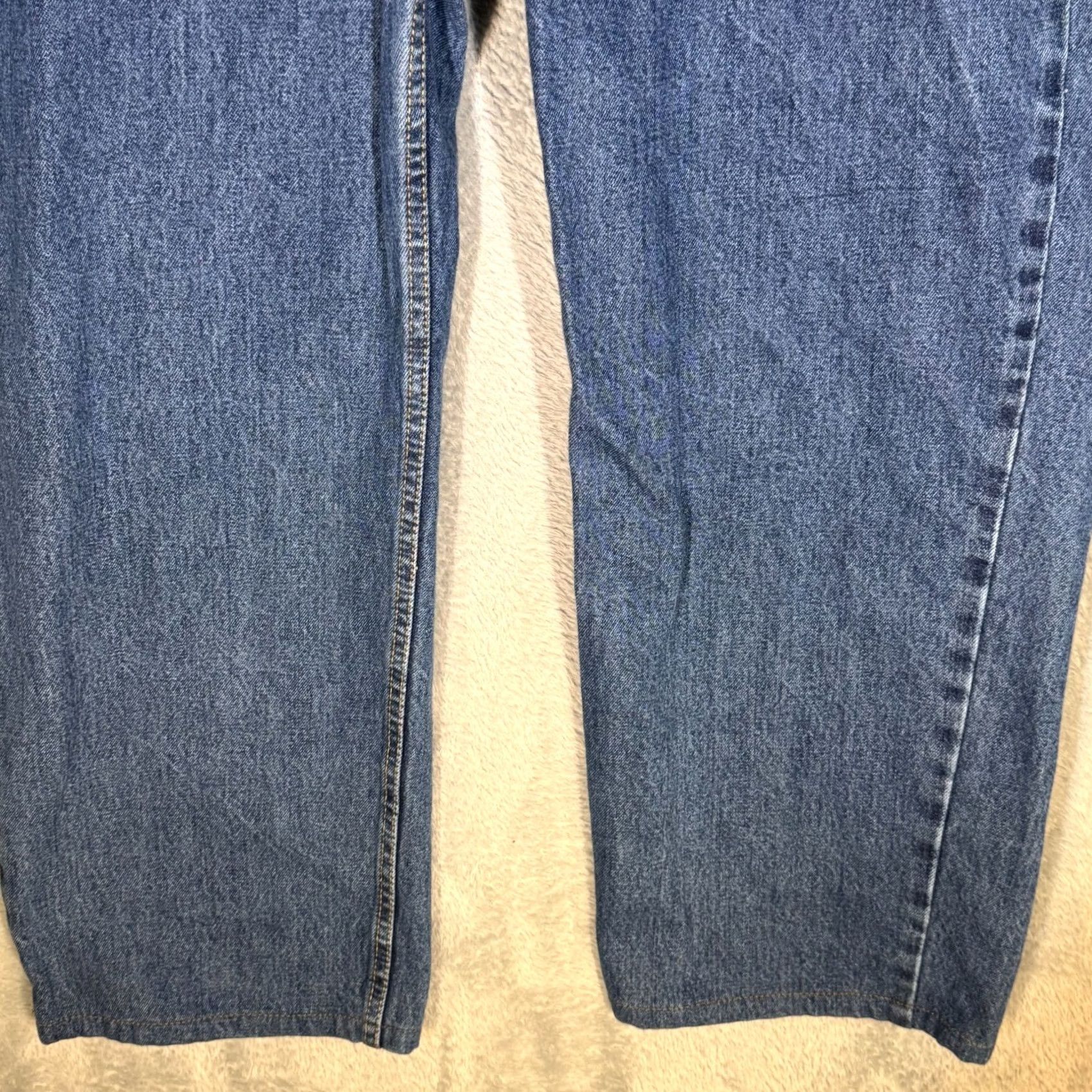 Levi's Levi’s 550 Jeans Men’s 42x30 Blue Denim Medium Wash Relaxed Fit Straight Leg Jeans Size US 42 / EU 58 - 5 Thumbnail