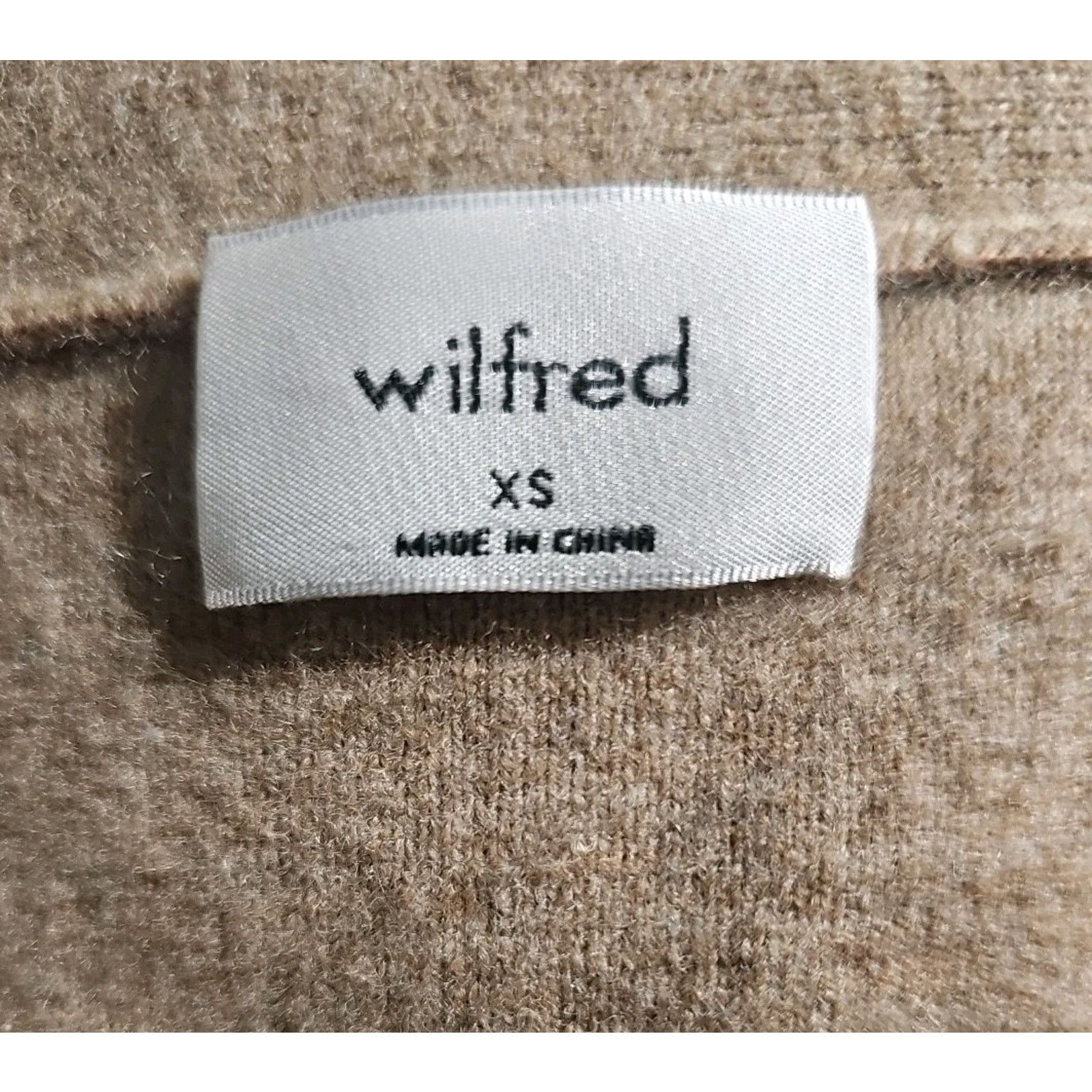 Aritzia Aritzia Wilfred Wool Cashmere Blend Sweater Dress Knit XS Size XS / US 0-2 / IT 36-38 - 8 Thumbnail