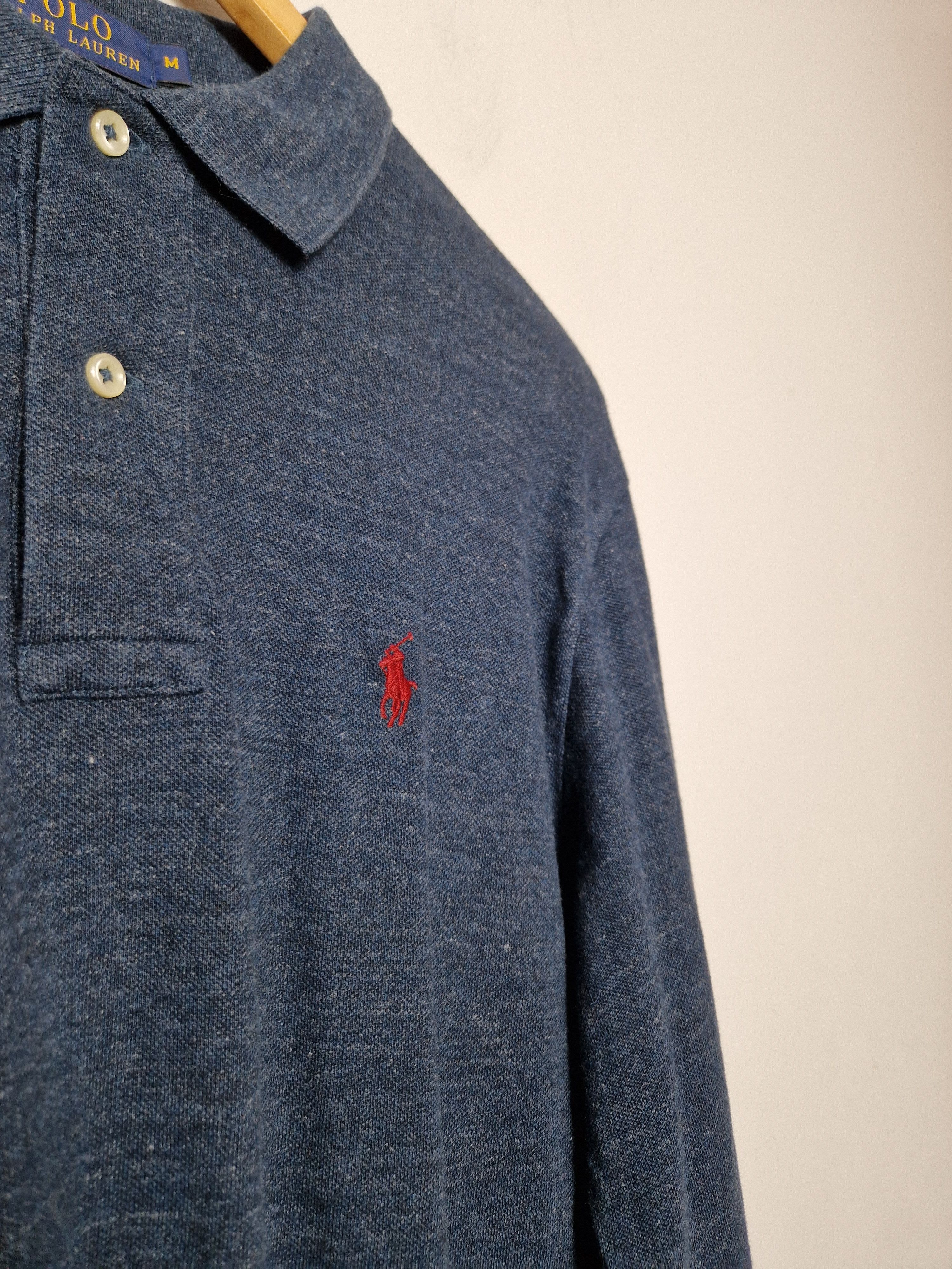 Polo Ralph Lauren × Ralph Lauren × Vintage Polo Ralph Lauren longsleeve polo t-shirt Size US M / EU 48-50 / 2 - 3 Thumbnail