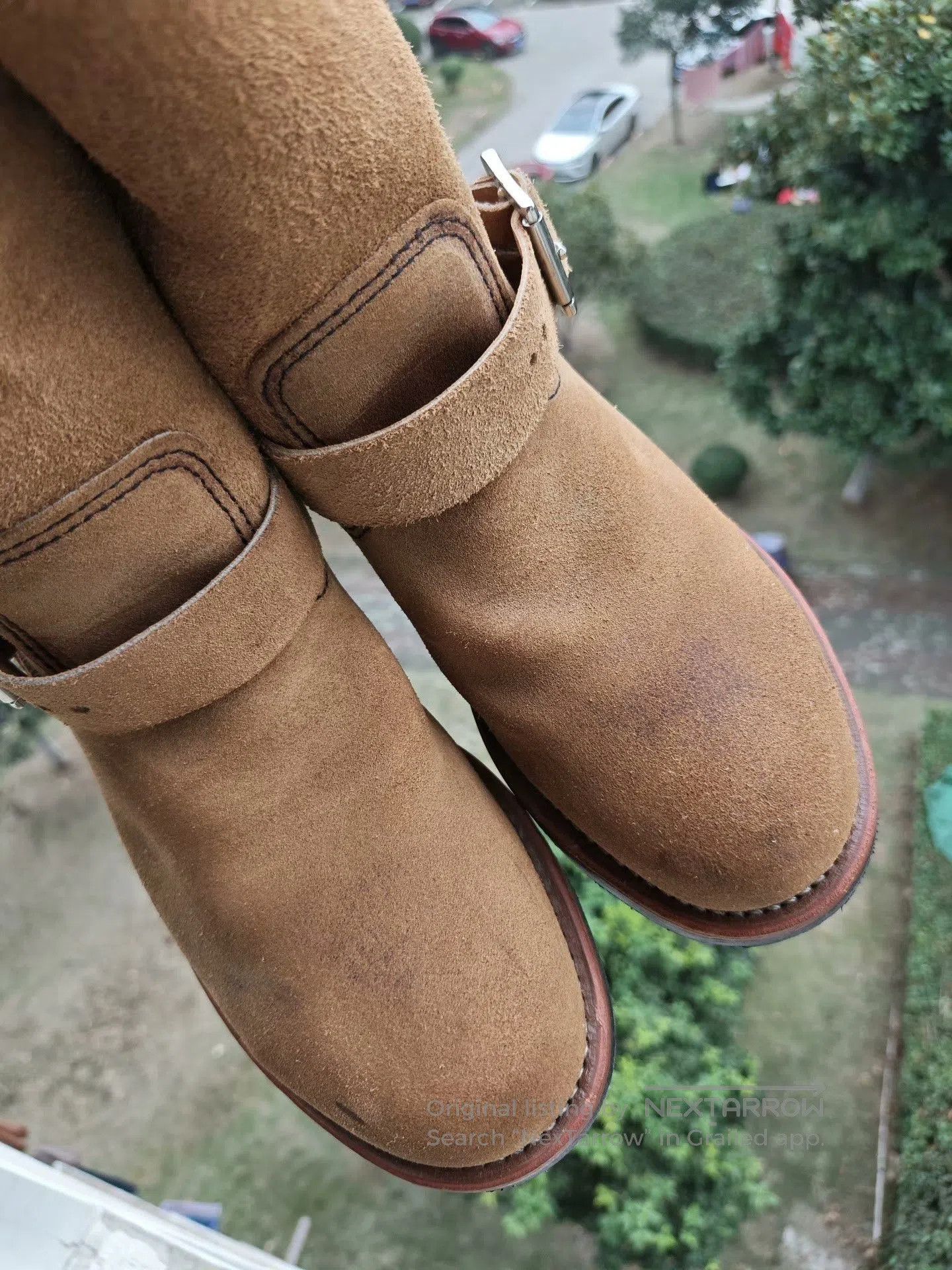 Red Wing Red Wing 8178 Suede Engineer Work Boot. Size US 7.5 / EU 40-41 - 7 Thumbnail