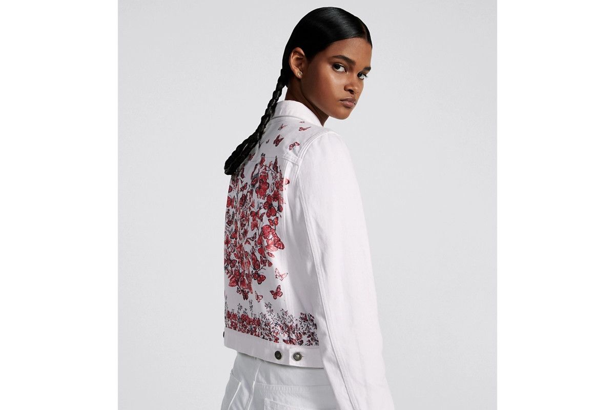 Dior o1bcso1str0225 Jacket in White/Red Size XL / US 12-14 / IT 48-50 - 8 Thumbnail